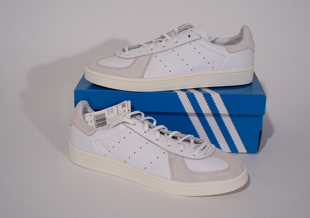 adidas gazelle silver green womens ADIDAS ORIGINALS BW AVENUE Mens Size 10 Leather Shoes Sneakers White C   Fight Junkie