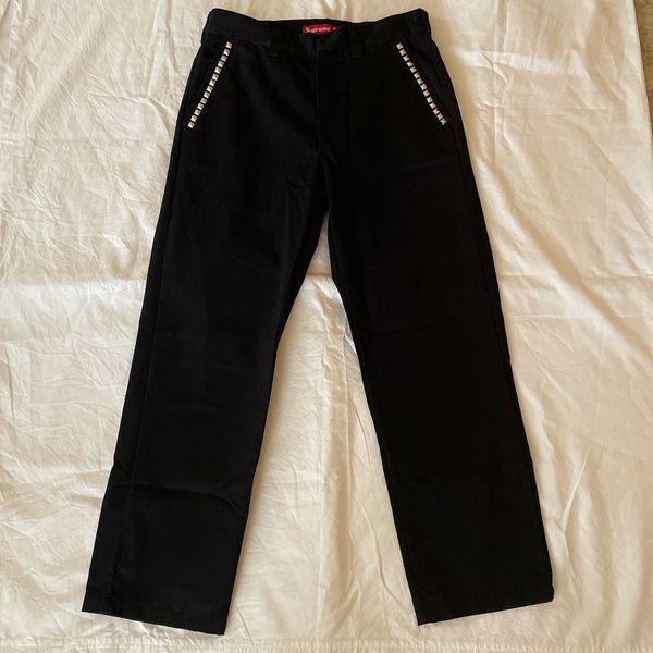supreme studded work pant