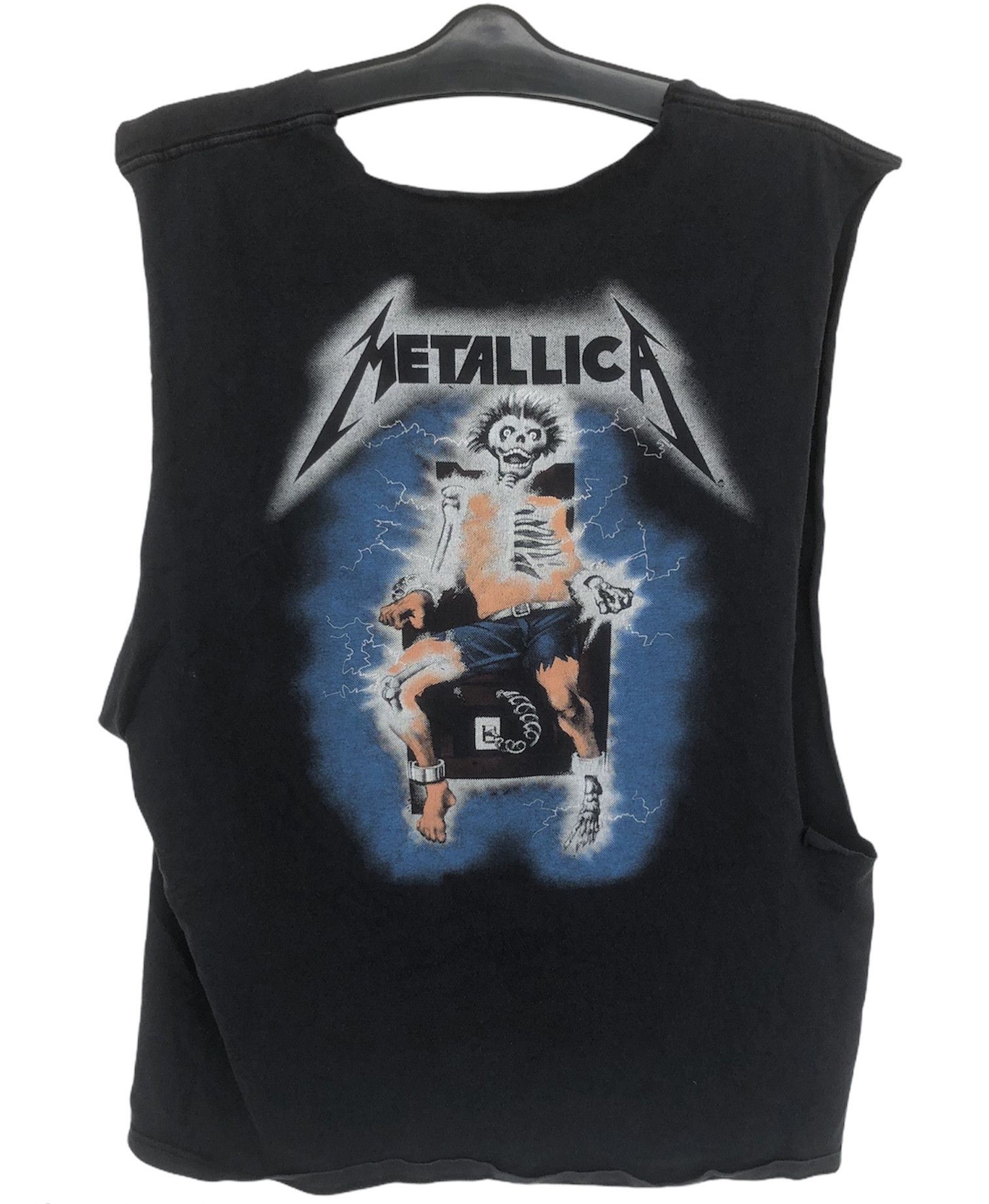 Vintage Vintage Rare Distressed/Very Worn 90s Metallica Tshirt Size US L / EU 52-54 / 3 - 2 Thumbnail