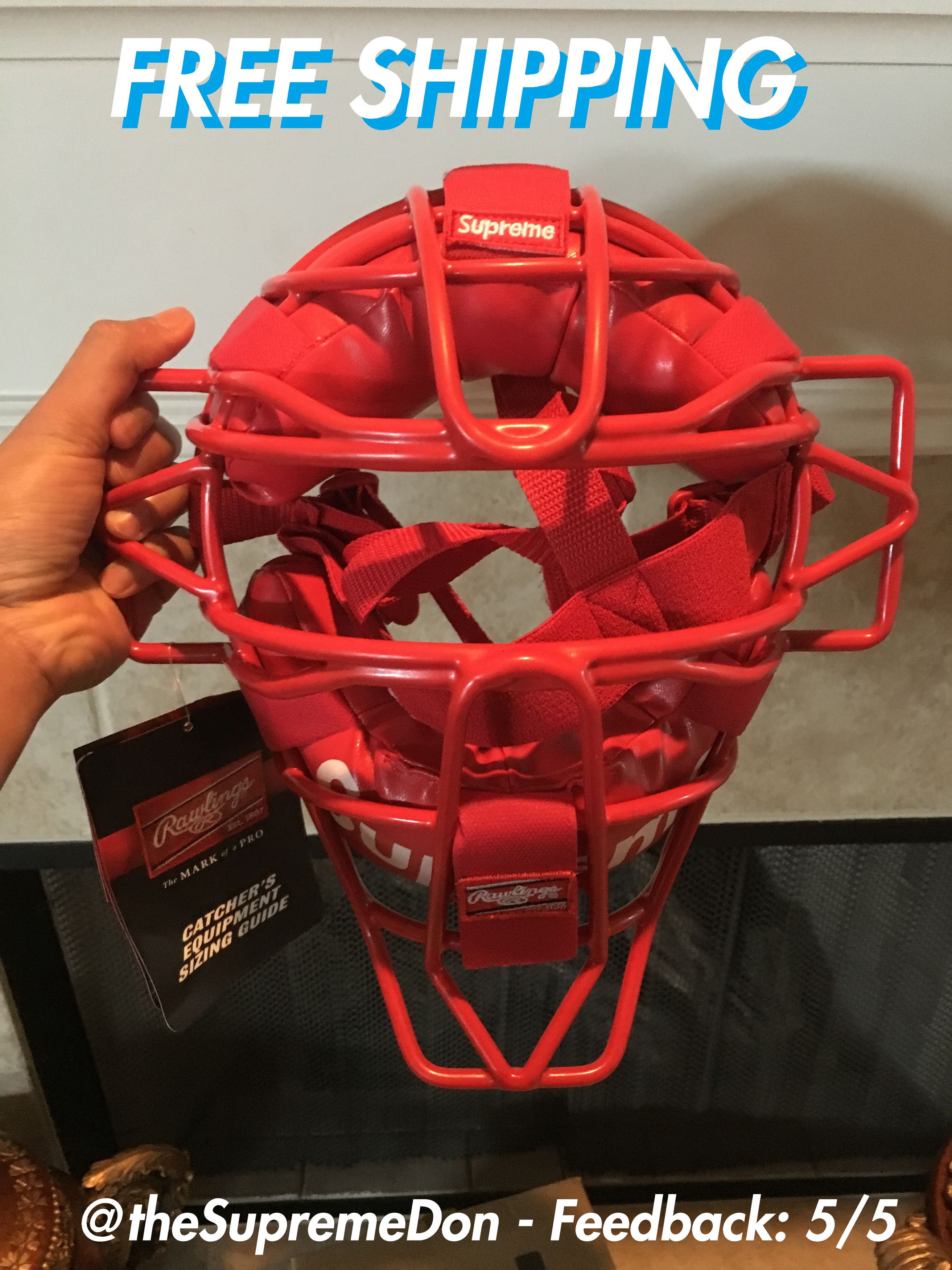 Supreme Catchers Mask | Grailed