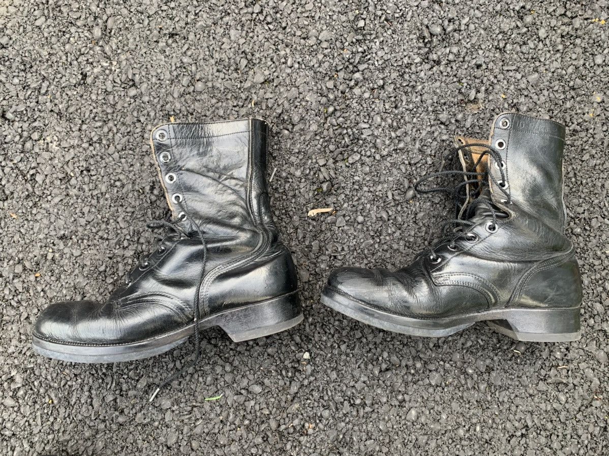 Vintage Khaki Combat Boots