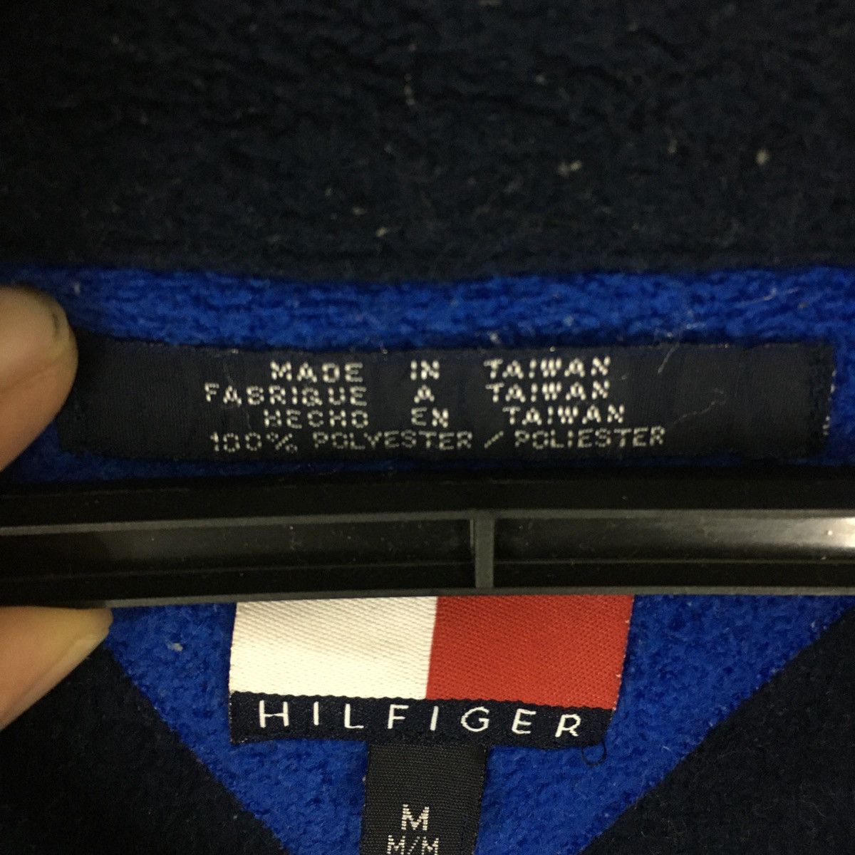 Tommy Hilfiger × Vintage Rare Design Fleece Tommy small Logo Size US M / EU 48-50 / 2 - 3 Thumbnail