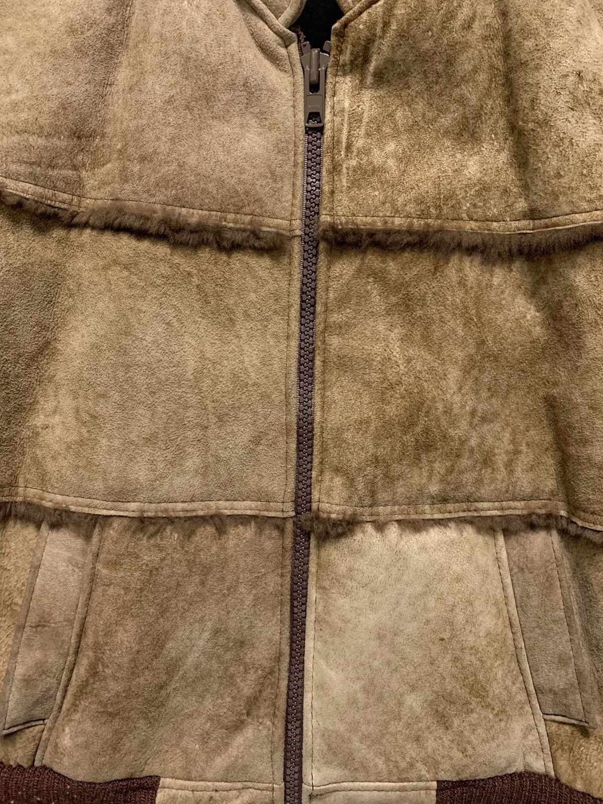 Vintage Vintage Shearling Leather Jacket Gino Sheepskin 1970s 70s Size US M / EU 48-50 / 2 - 4 Thumbnail
