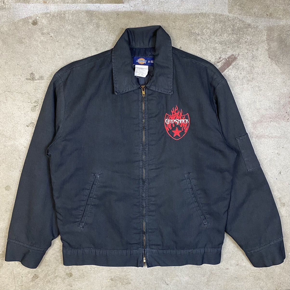 Vintage selling Dickies Eisenhower x Godsmack Tour Jacket Size Large