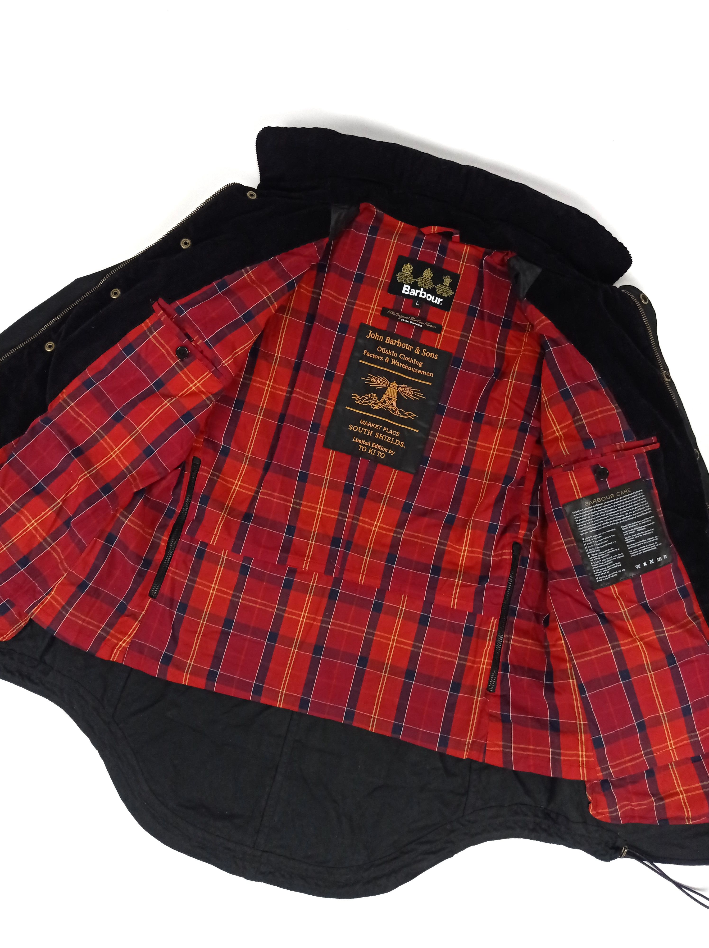 BARBOUR X TOKIHITO YOSHIDA MOTORBIKE WAXED JACKET