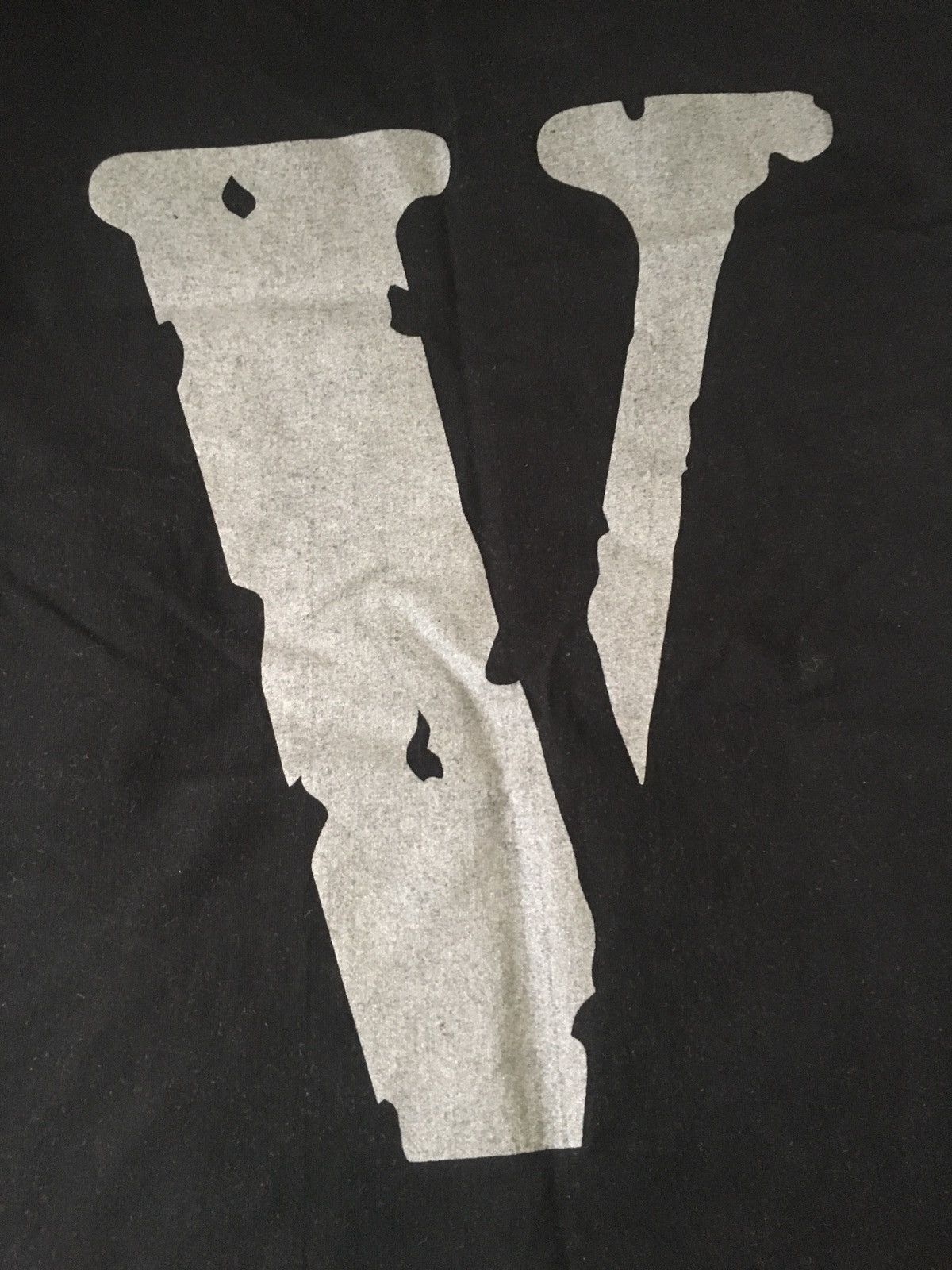 Vlone Vlone Friends reflective black V tee Size US M / EU 48-50 / 2 - 9 Thumbnail