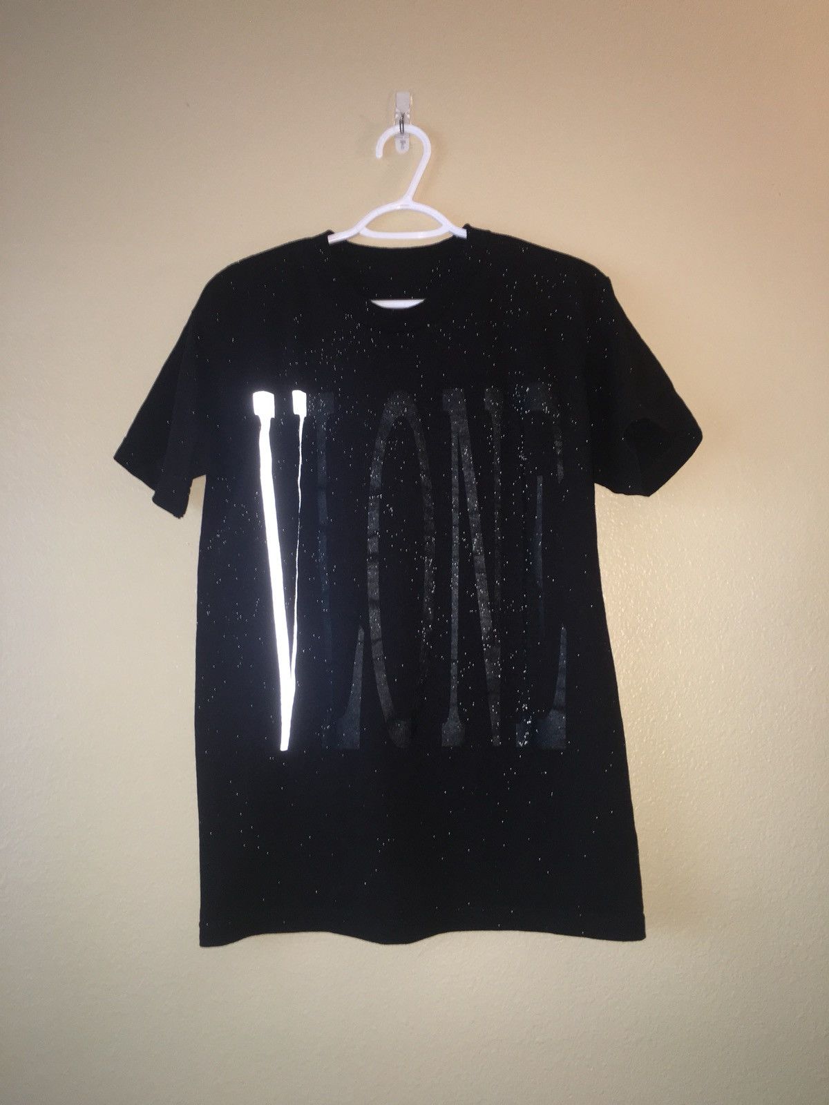 Vlone Vlone Friends reflective black V tee Size US M / EU 48-50 / 2 - 3 Thumbnail