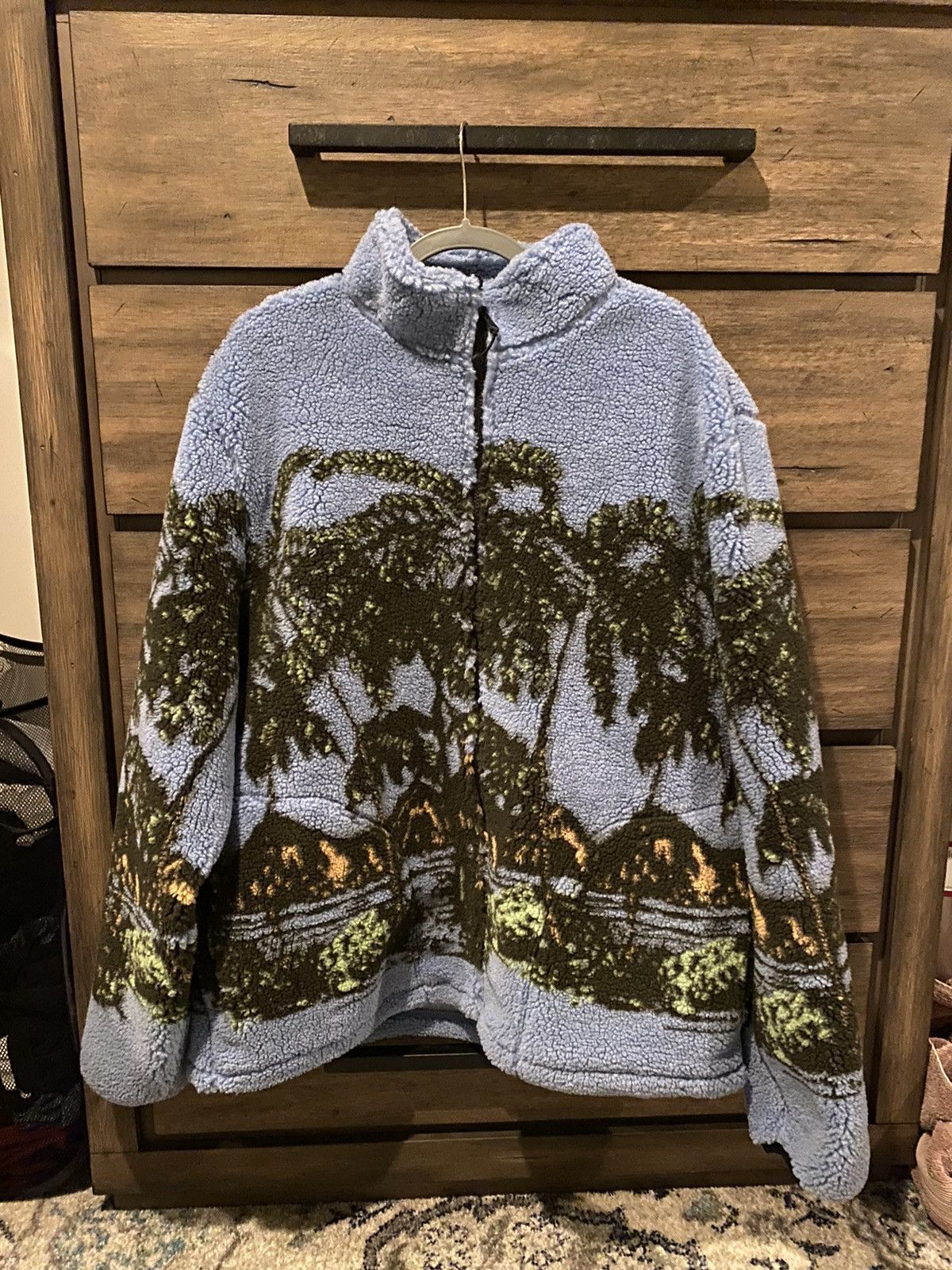 Stussy Stussy Hawaiian Jacquard Mock Fleece | Grailed