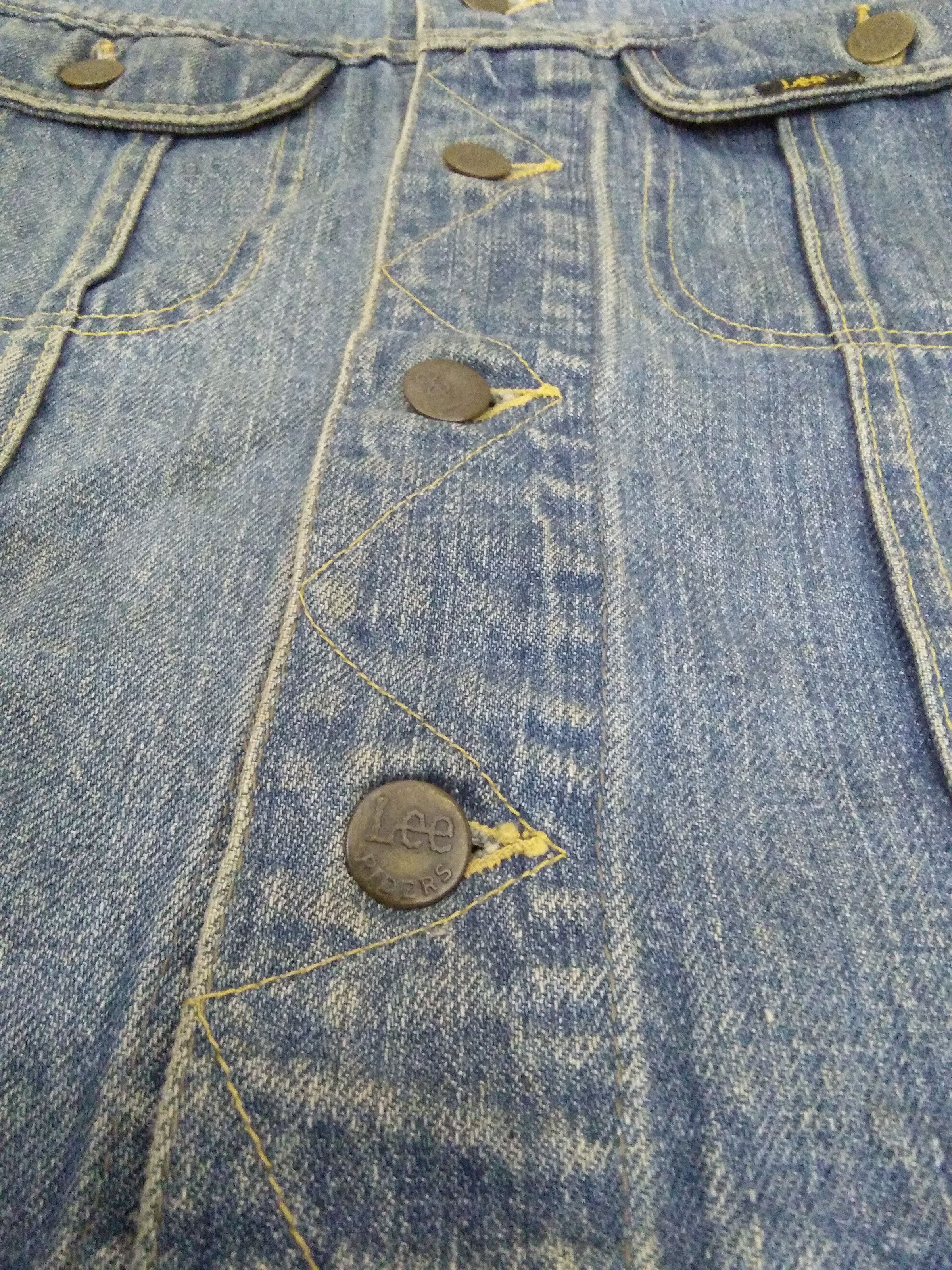 Lee LEE RIDERS Union Made Sanforized Denim jacket USA (A153) Size US S / EU 44-46 / 1 - 6 Thumbnail