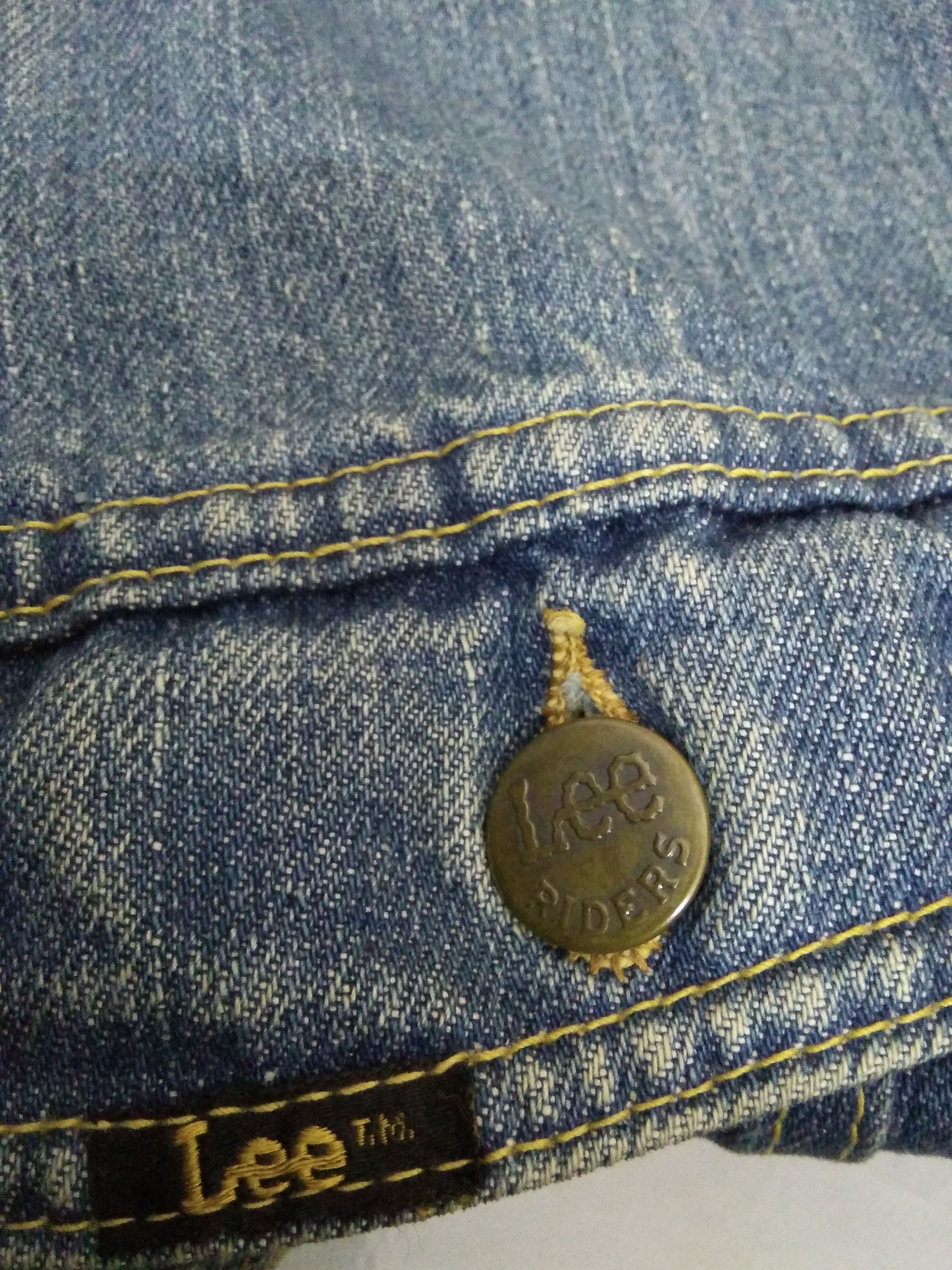 Lee LEE RIDERS Union Made Sanforized Denim jacket USA (A153) Size US S / EU 44-46 / 1 - 4 Thumbnail