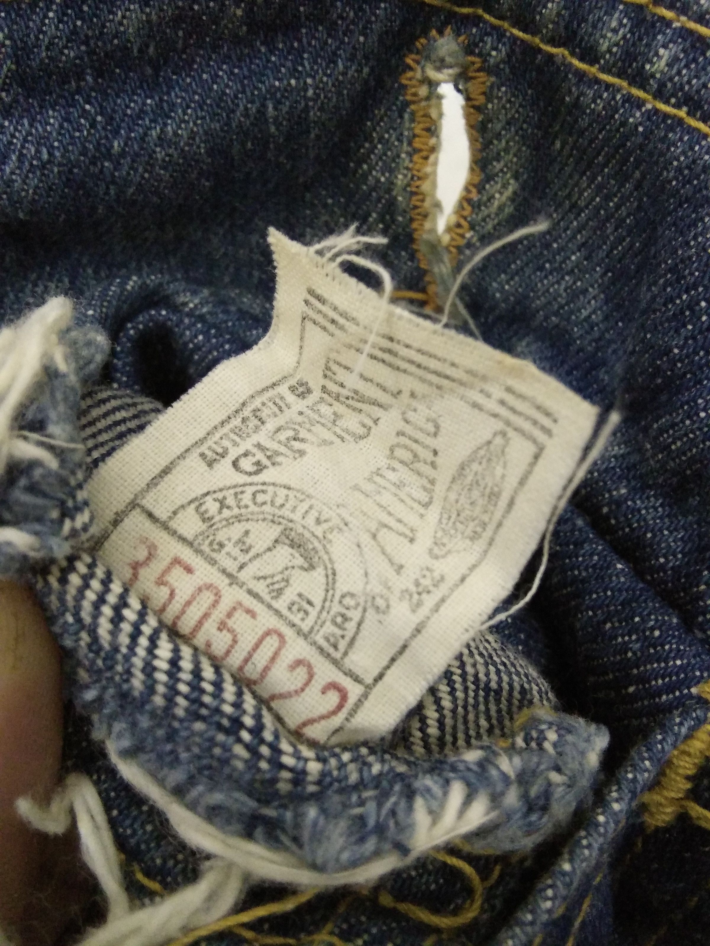 Lee LEE RIDERS Union Made Sanforized Denim jacket USA (A153) Size US S / EU 44-46 / 1 - 5 Thumbnail