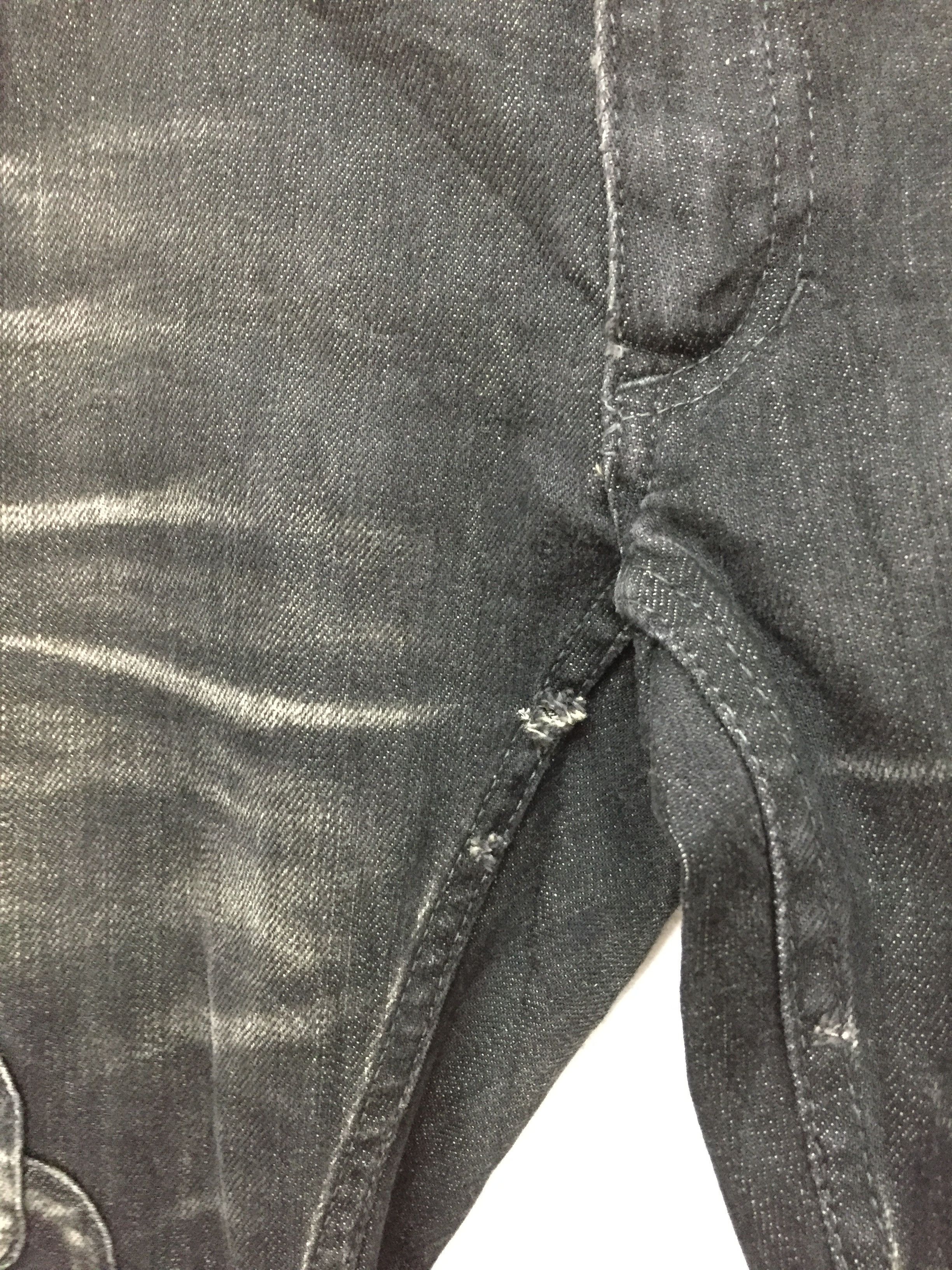 5351 POUR LES HOMMES Magine Japan Patchwork distressed denim RIRI zipper Size US 34 / EU 50 - 7 Thumbnail