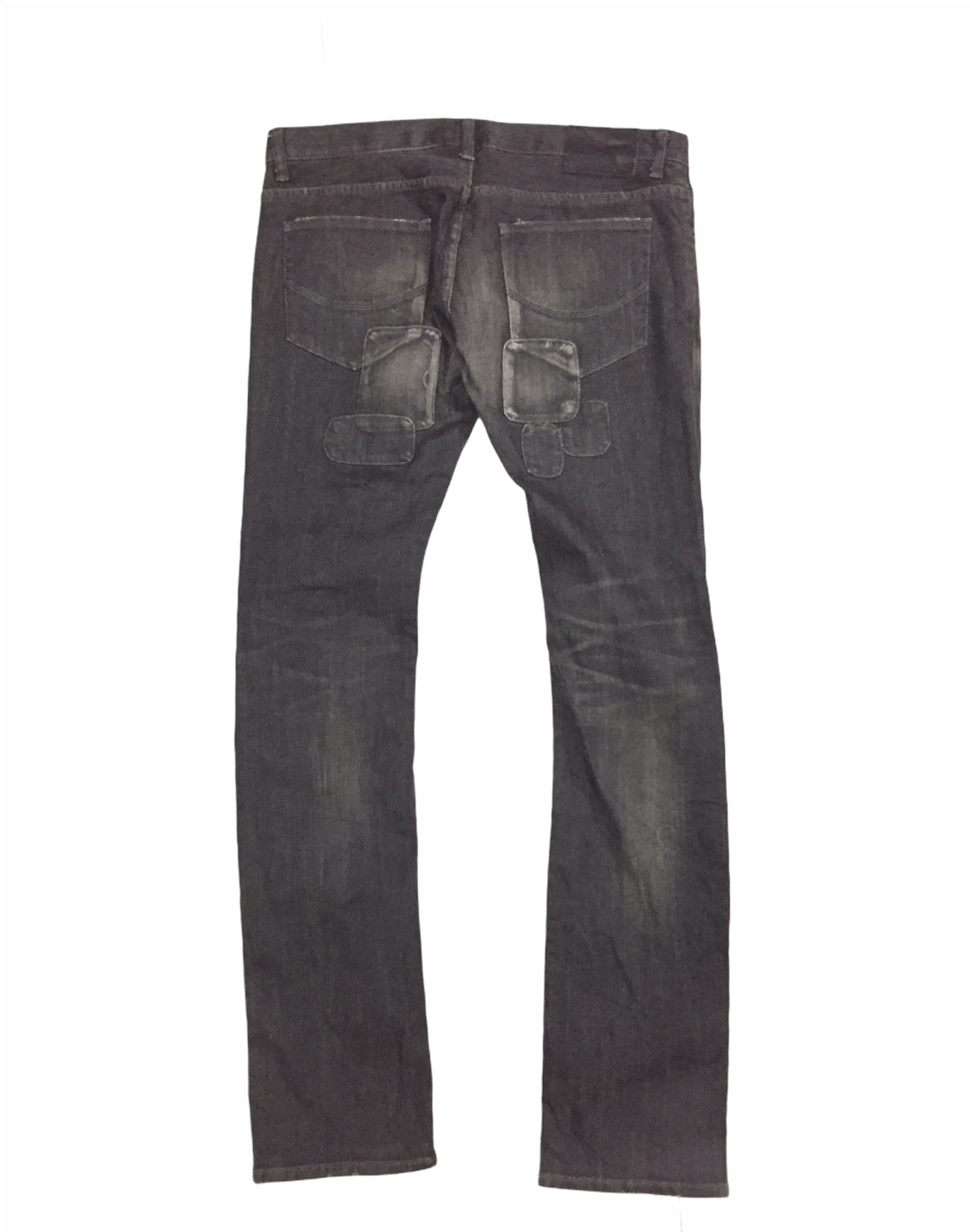 5351 POUR LES HOMMES Magine Japan Patchwork distressed denim RIRI zipper Size US 34 / EU 50 - 10 Thumbnail
