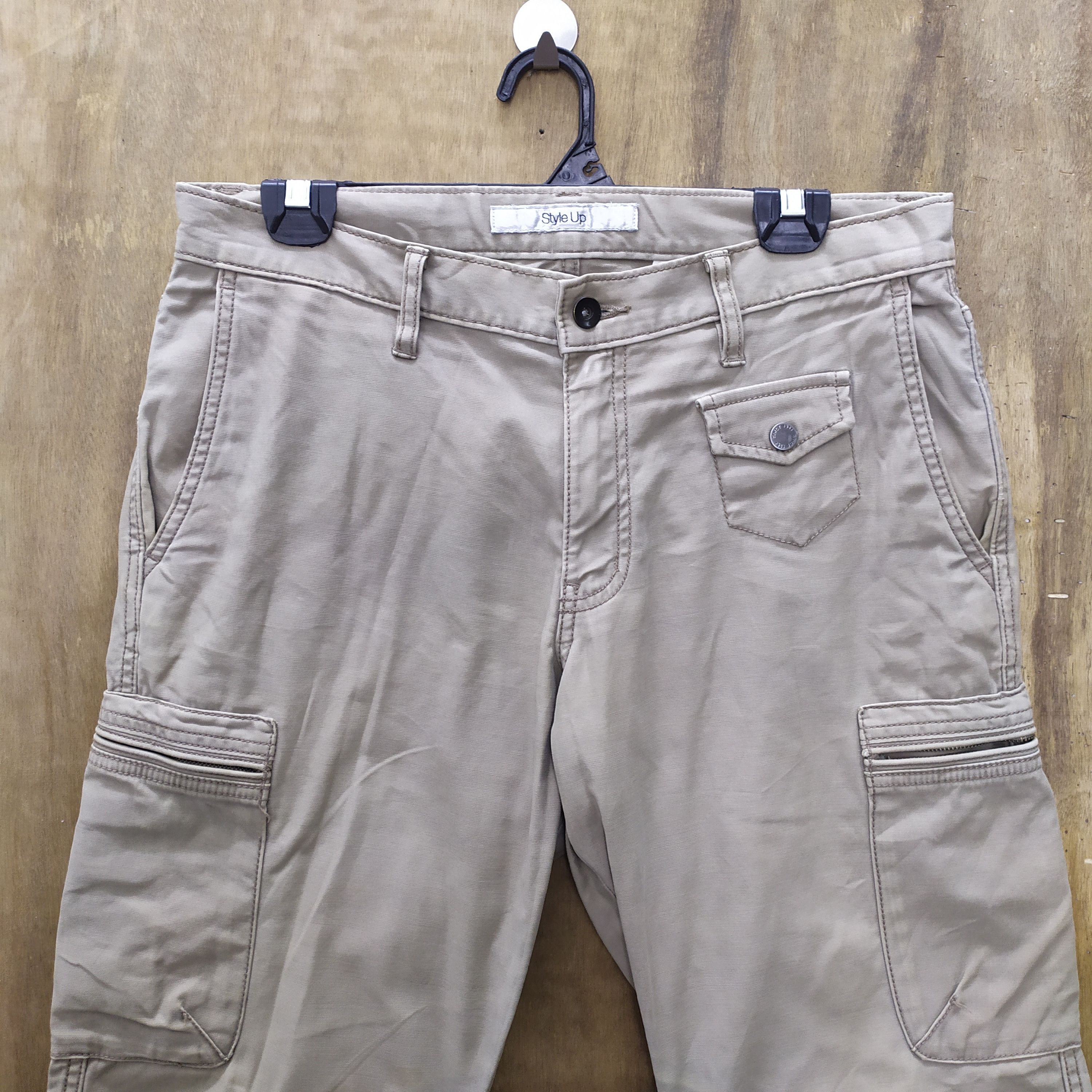 Japanese Brand JAPANESE CARGO PANTS MULTIPOCKET TACTICAL PANTS Size US 30 / EU 46 - 6 Thumbnail