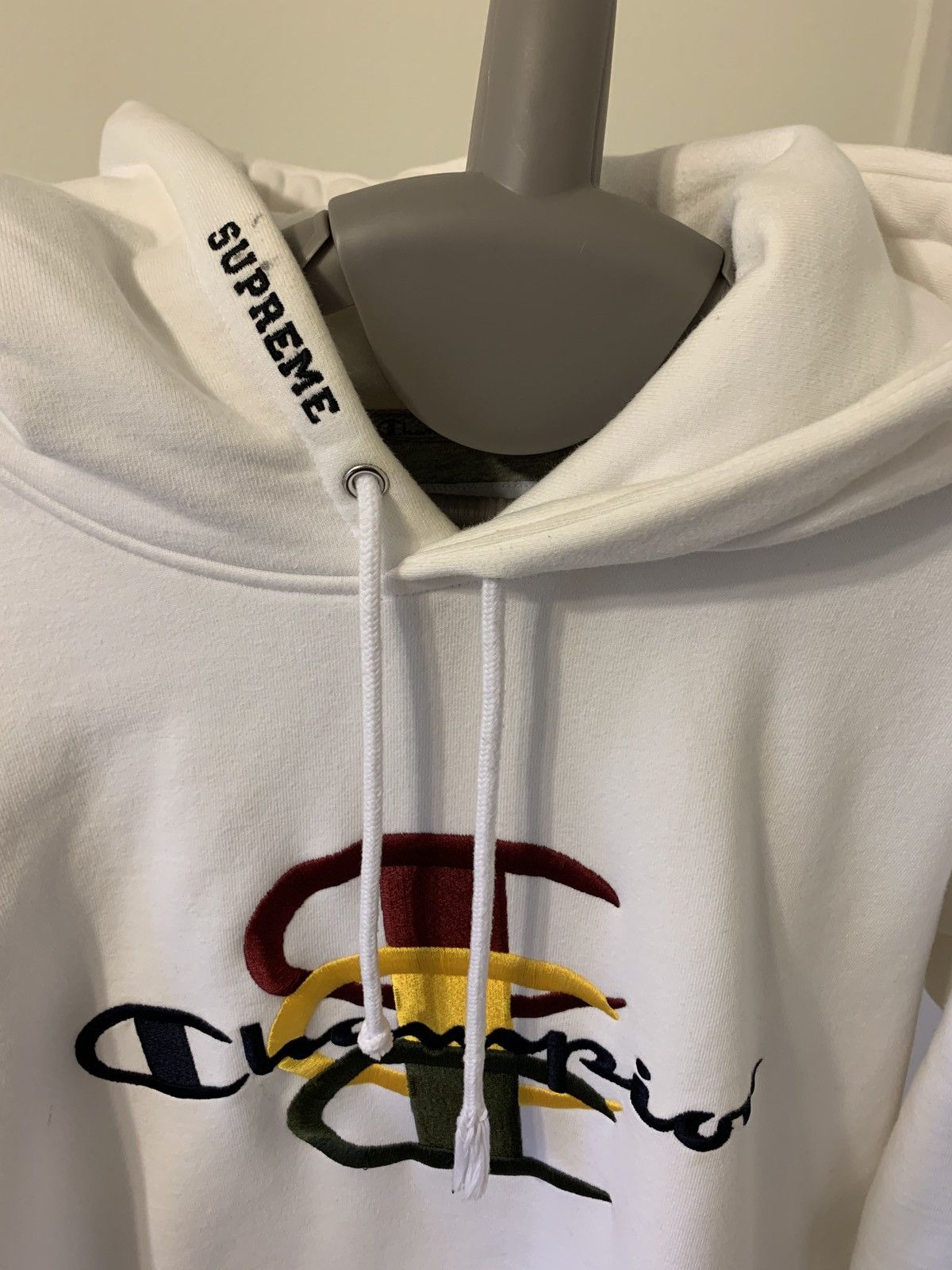 Champion Supreme FW 2017 Supreme x Champion Hoodie Grailed