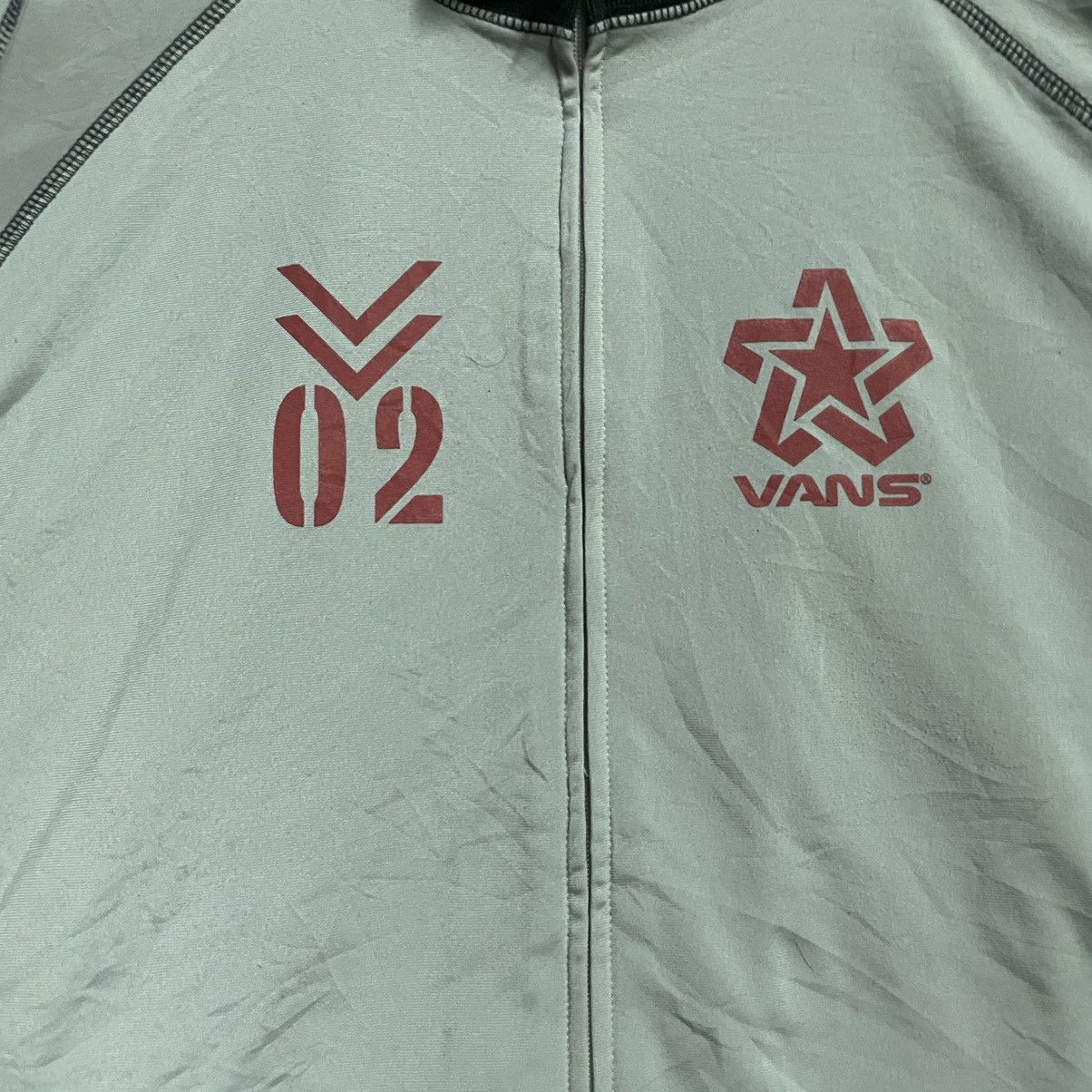 Vans × Vintage Vintage Vans Jacket 90s Skateboarding Zipper Sweater Size US L / EU 52-54 / 3 - 2 Thumbnail