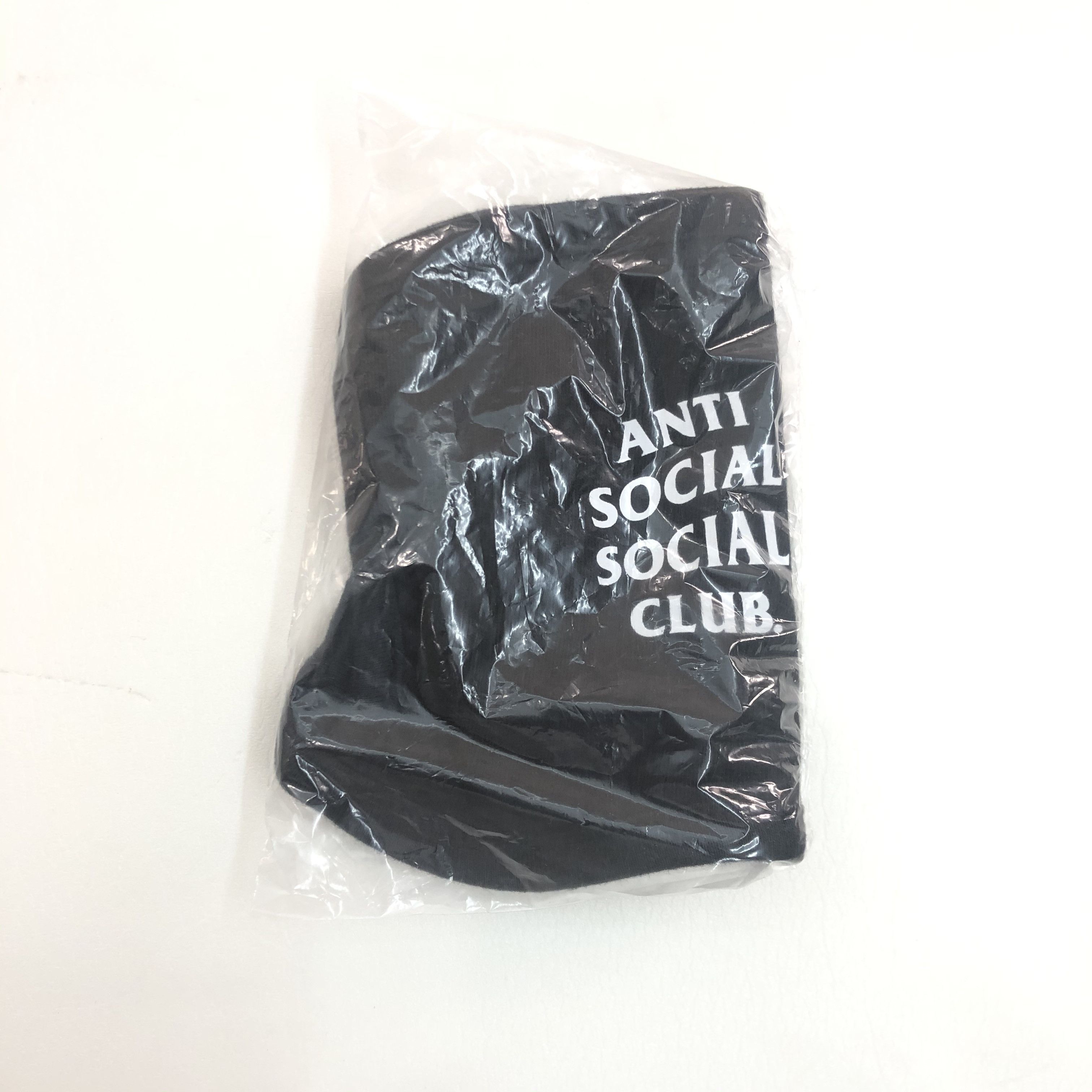 Anti Social Social Club × Cactus Plant Flea Market DS fw20 red box CPFM x ASSC white logo black facemask cover Size ONE SIZE - 4 Thumbnail