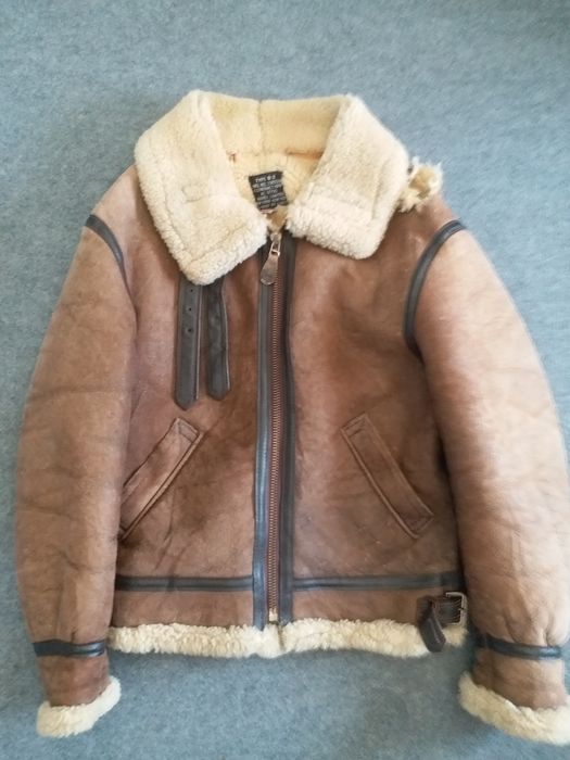 Avirex AVIREX B3 SHEEPSKIN VINTAGE BOMBER JACKET Usa schott levis