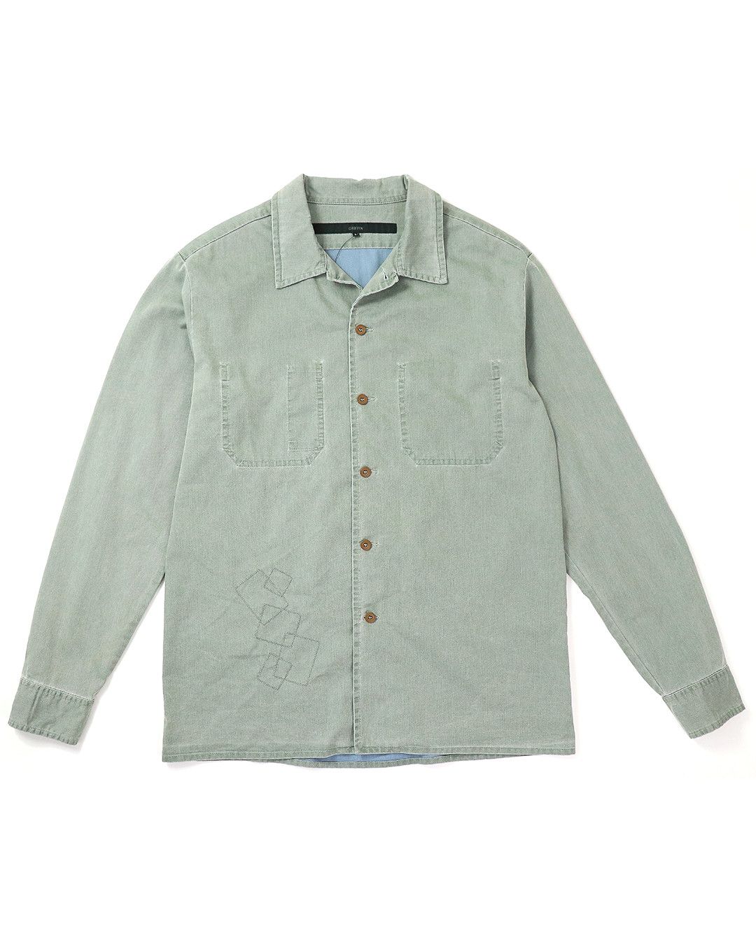 Griffin "Buddha" Embroidered Shirt Jacket Griffin Size US L / EU 52-54 / 3 - 3 Thumbnail