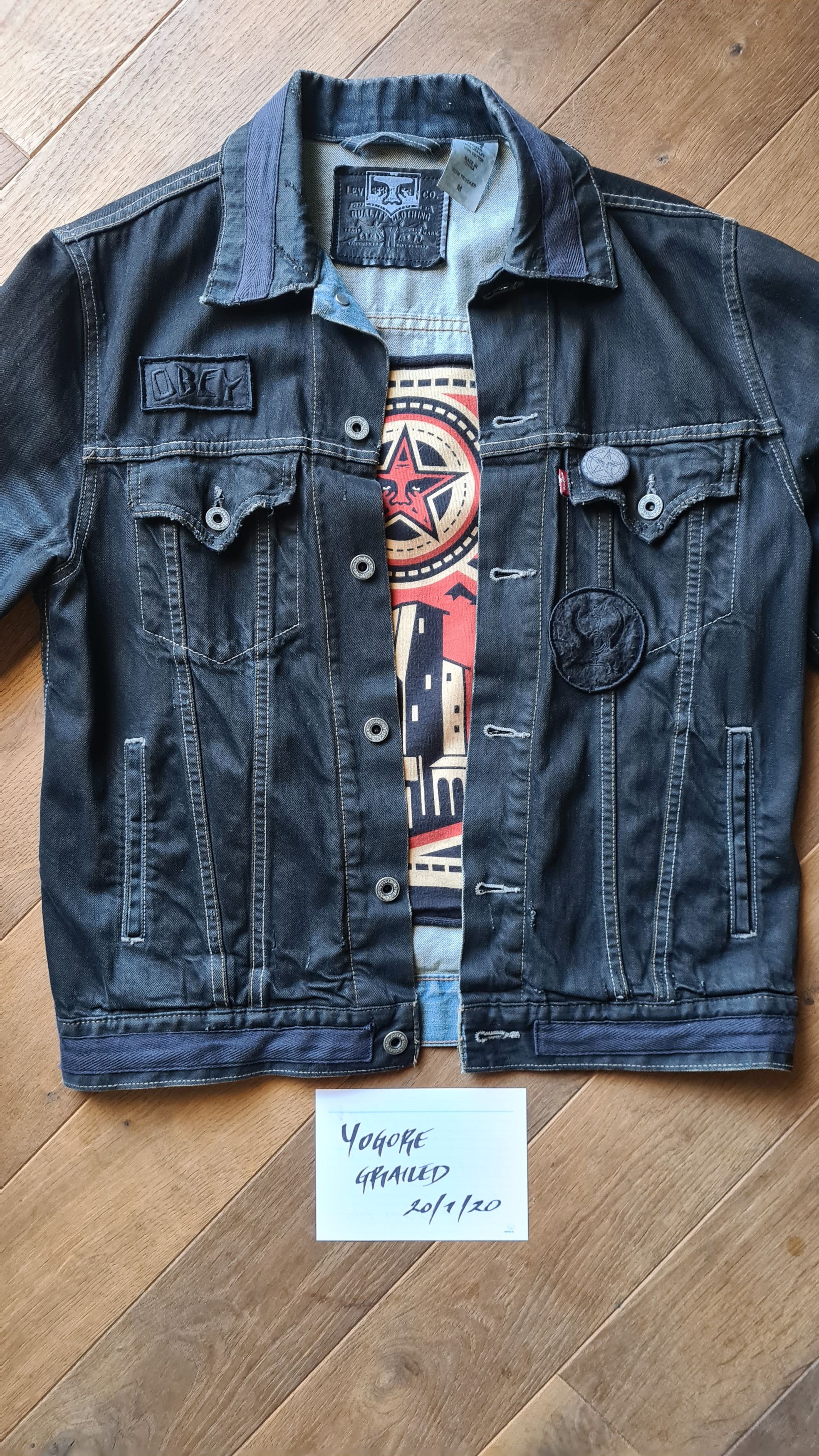 Levi s Obey Levi s X Obey Denim Jacket Grailed