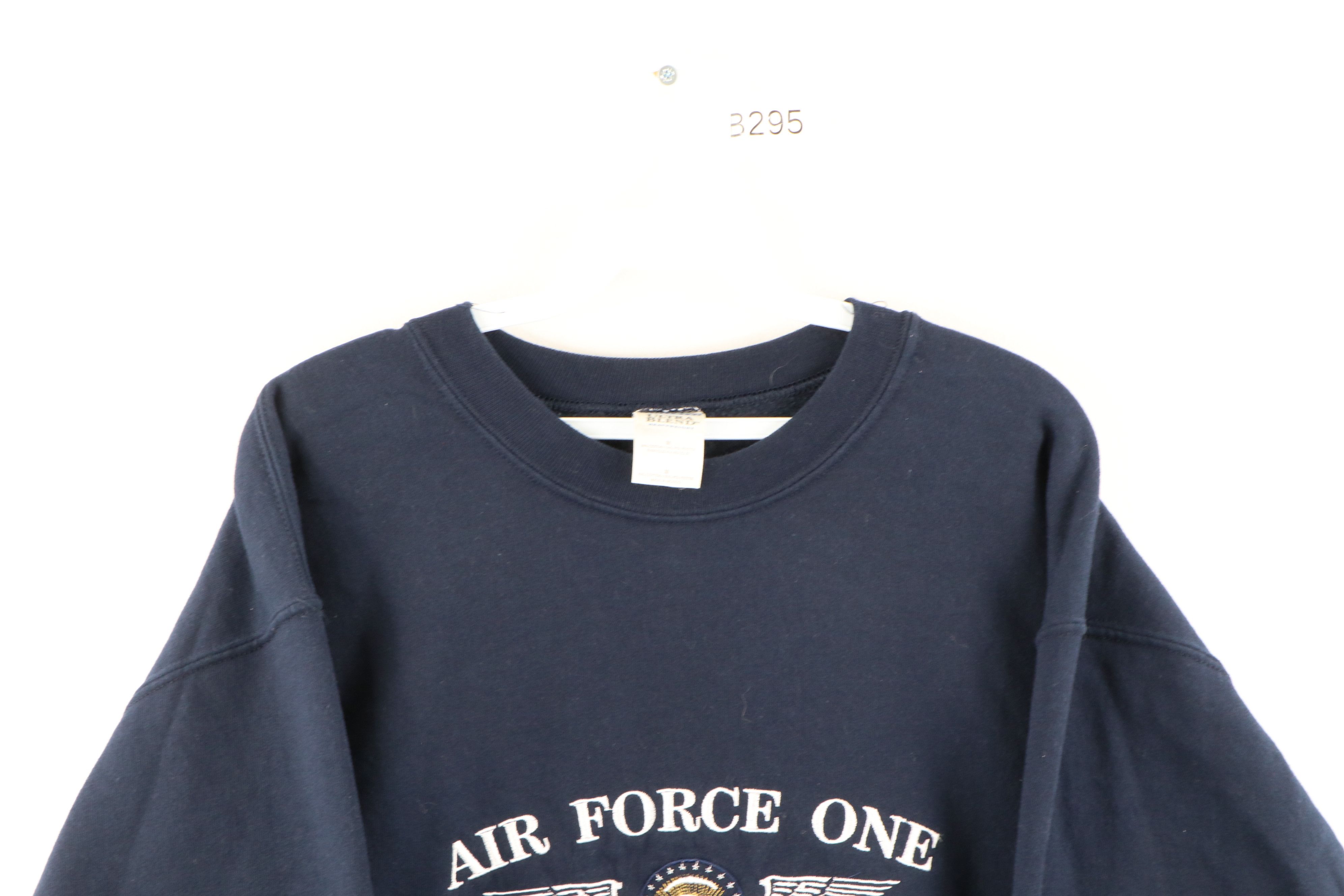 Vintage Vintage Air Force One Presidential Crew Spell Sweatshirt Grailed