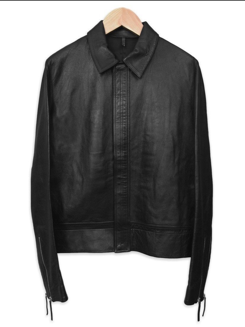Dior × Hedi Slimane Dior Homme 'Reflection' AW02 Black Leather