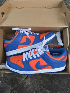 Dunk Low Premium 'NYC' - Nike - 316143 181 - white/safety orange-varsity  r(p-mets)