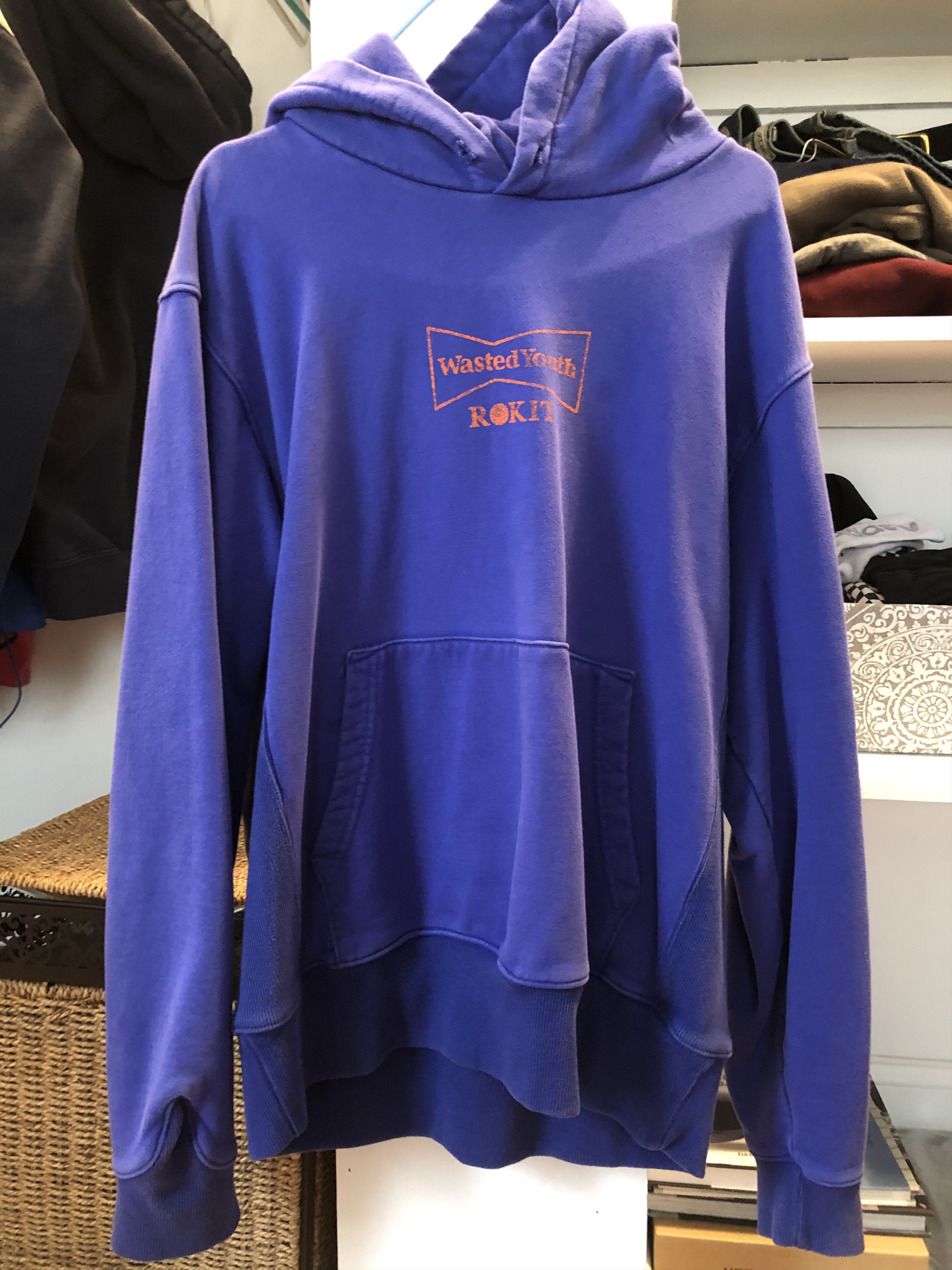 Rokit wasted youth verdy hoodie