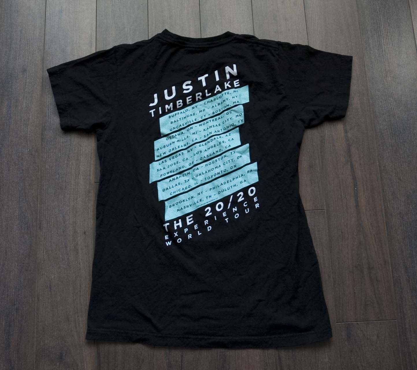 Band Tees Justin Timberlake T Shirt The 20/20 Experience Tour Size S Size US S / EU 44-46 / 1 - 2 Thumbnail