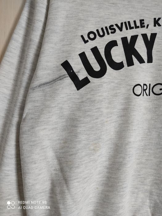 Vintage Rare ! Vintage Lucky Strike Louisville Usa Sweatshirt