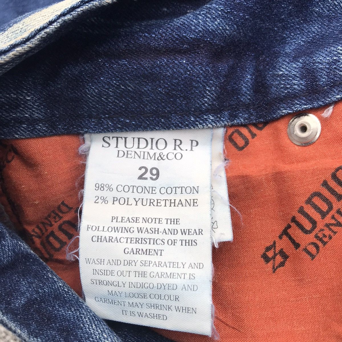 Japanese Brand Japanese Brand Studio R.P Denim Flare Jeans Embellished Size 30" / US 8 / IT 44 - 19 Thumbnail