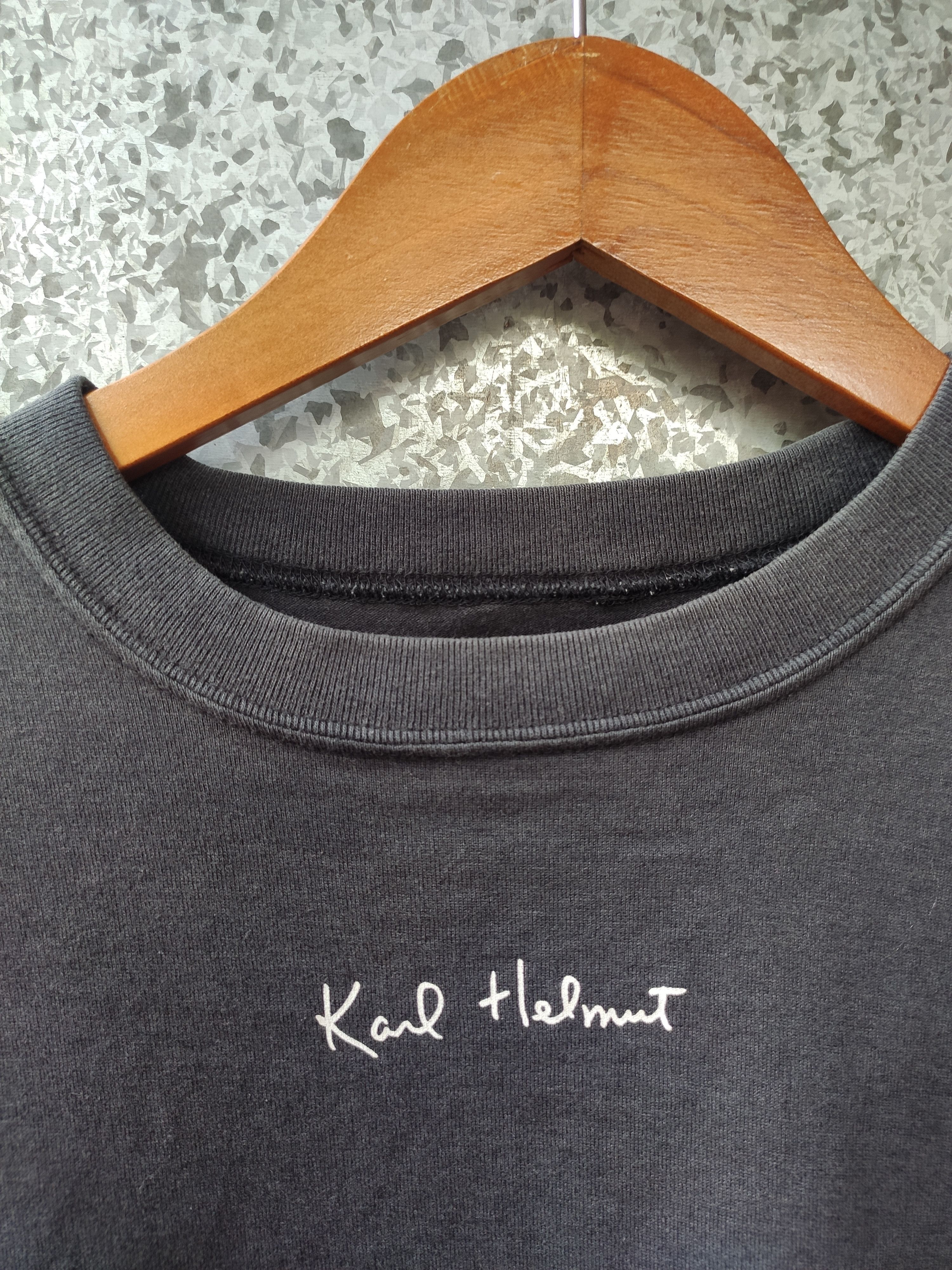 Karl Helmut Vintage Karl Helmut t shirt spell out sun faded Size US M / EU 48-50 / 2 - 4 Thumbnail