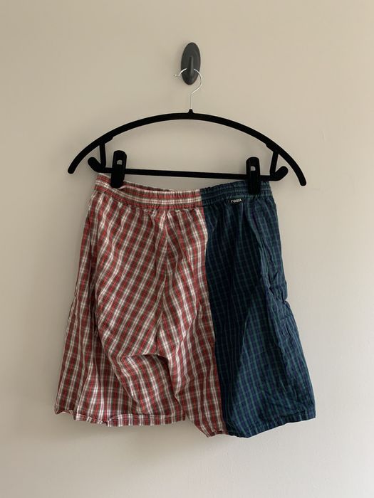 Gosha Rubchinskiy Gosha Rubchinskiy Combo Plaid Short | Grailed