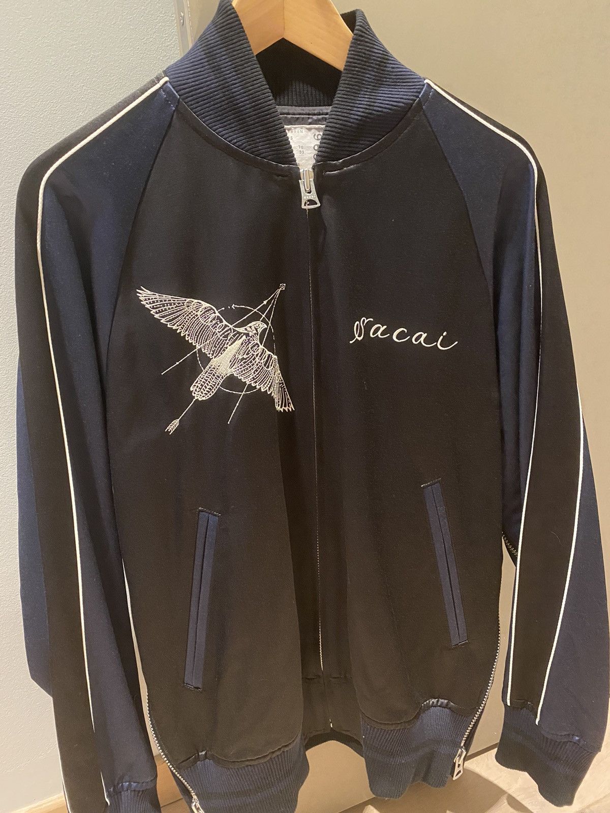 Sacai Sacai dr woo collab souvenir jacket ss2019 | Grailed