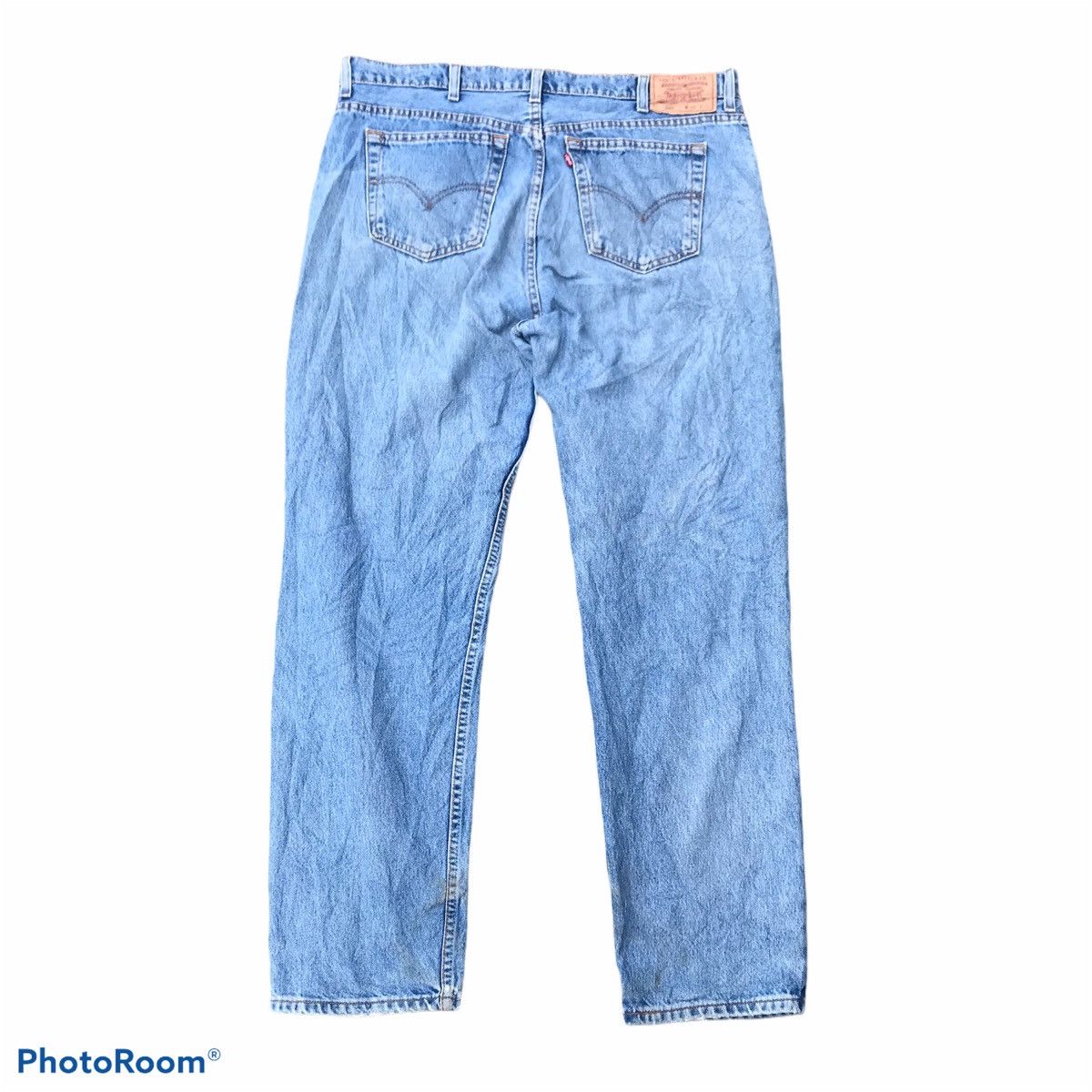 Levi's Vintage Levis 504 Skyblue Loose Jeans Size US 40 / EU 56 - 2 Thumbnail