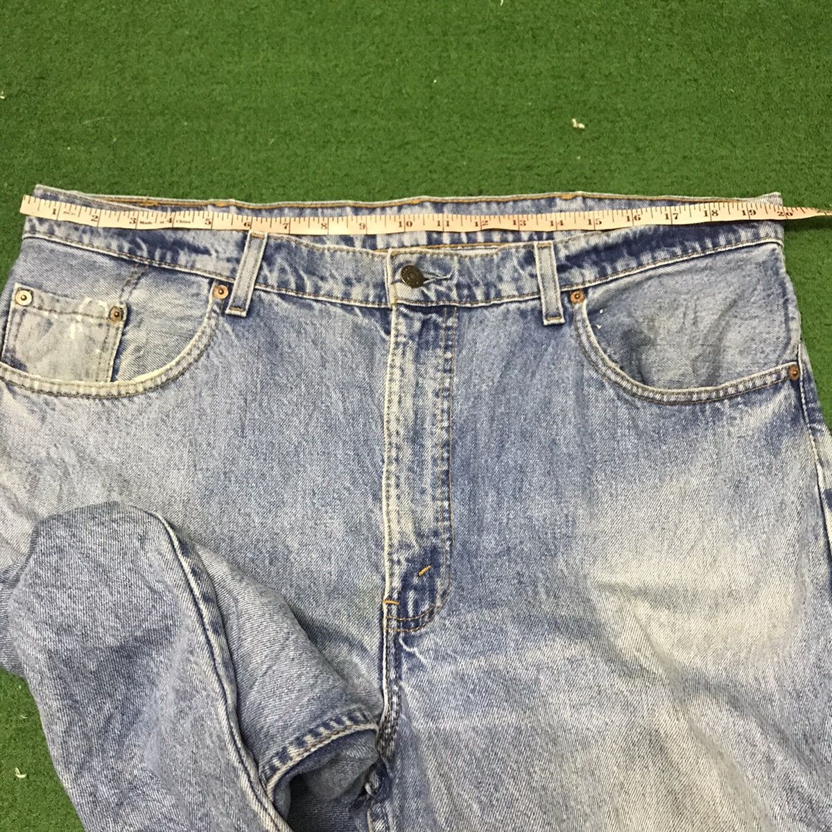Levi's Vintage Levis 504 Skyblue Loose Jeans Size US 40 / EU 56 - 19 Thumbnail