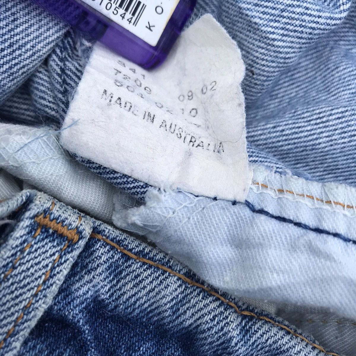 Levi's Vintage Levis 504 Skyblue Loose Jeans Size US 40 / EU 56 - 18 Thumbnail