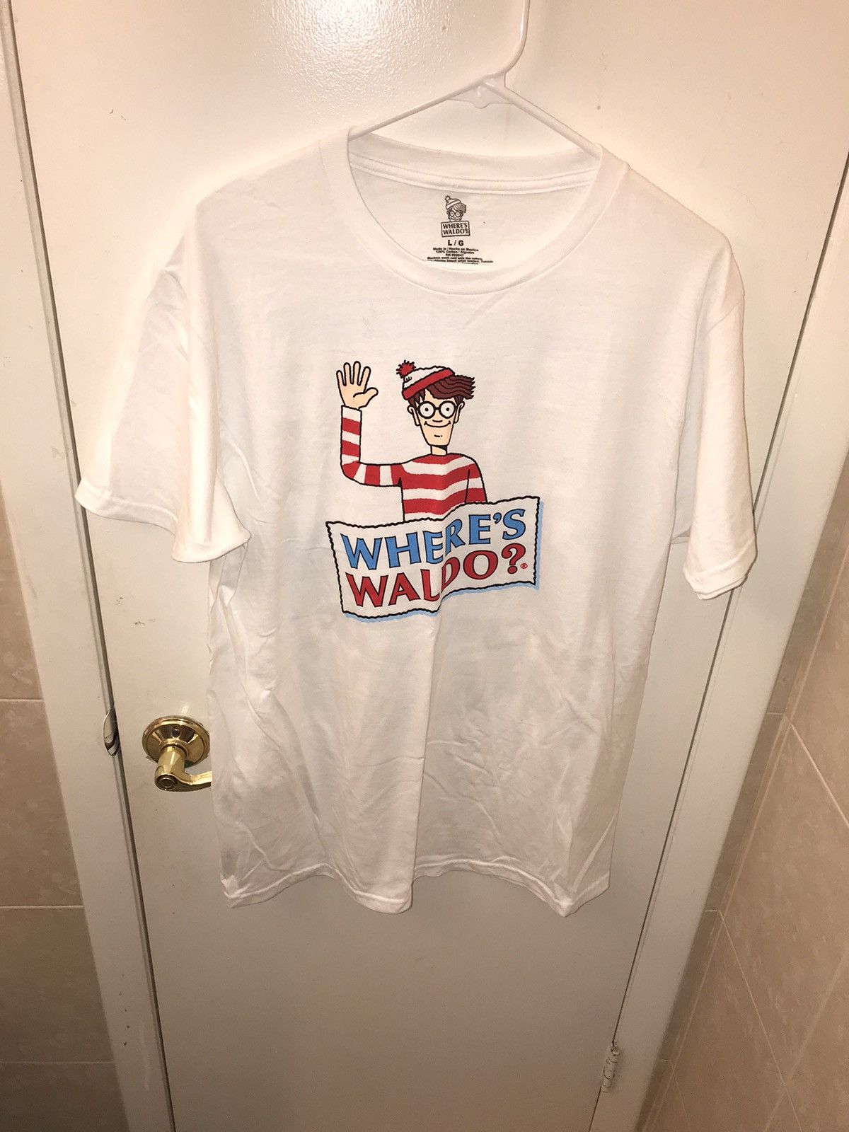 1990 VINTAGE TEE WHERE'S THE REAL top WALDO?