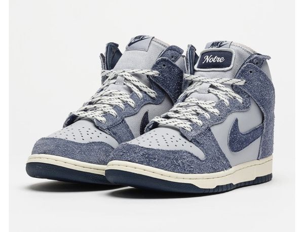 notre dunk high blue