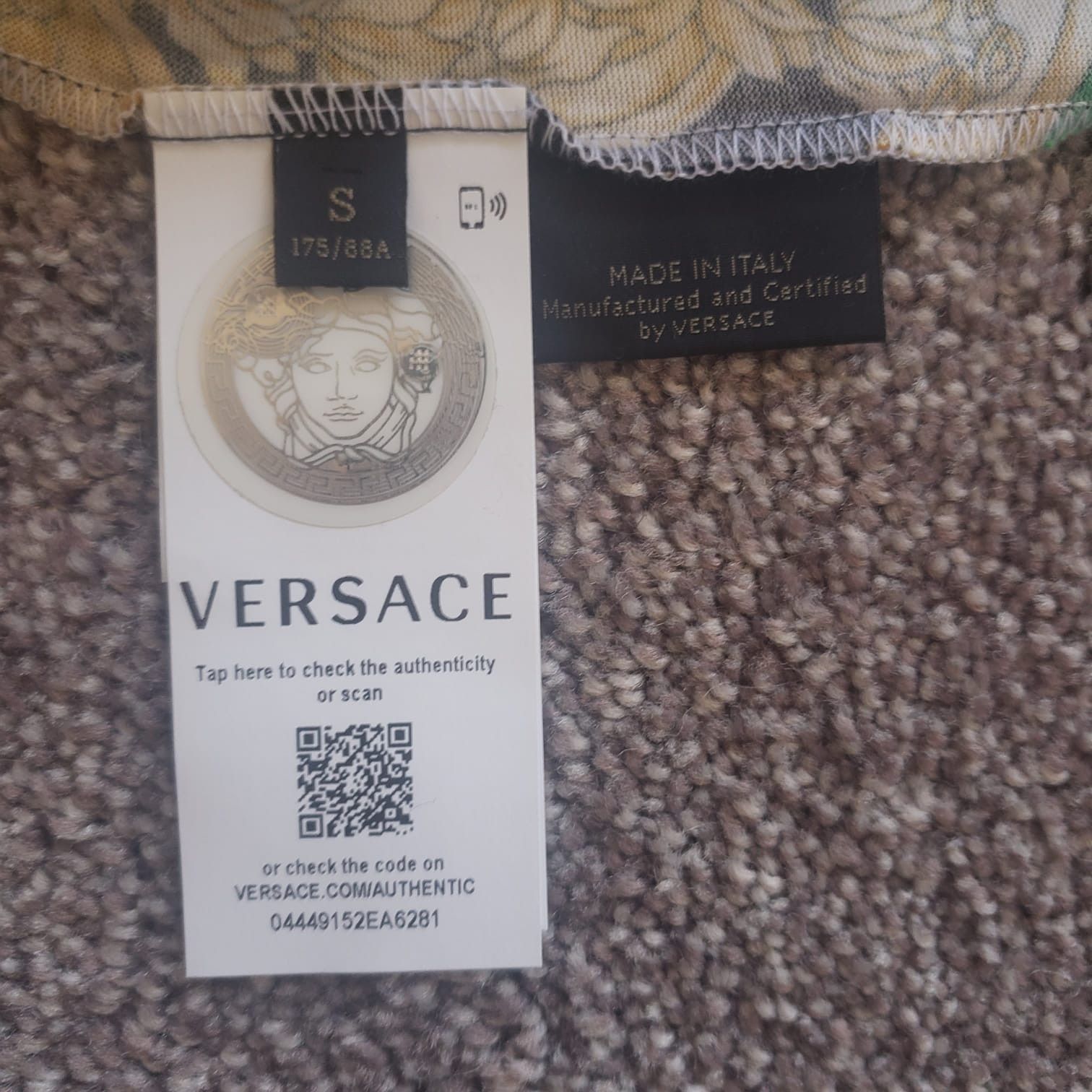 Versace Versace T-Shirt Barocco Size US S / EU 44-46 / 1 - 3 Thumbnail