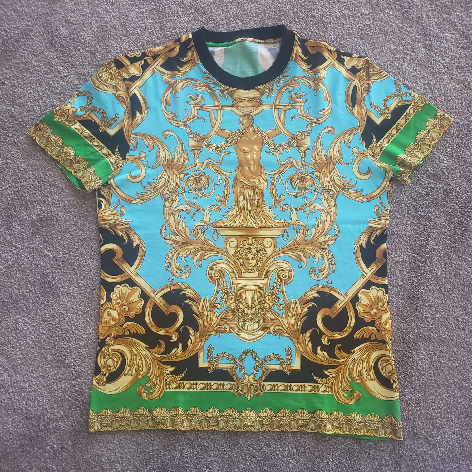 Versace Versace T-Shirt Barocco Size US S / EU 44-46 / 1 - 1 Thumbnail