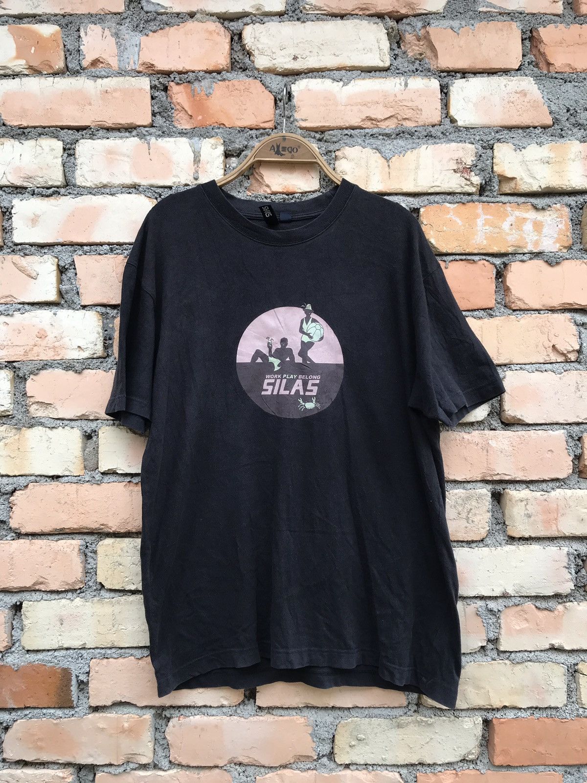 Japanese Brand × Silas × Vintage Work play belong silas shortsleeved T-shirt Size US L / EU 52-54 / 3 - 2 Thumbnail