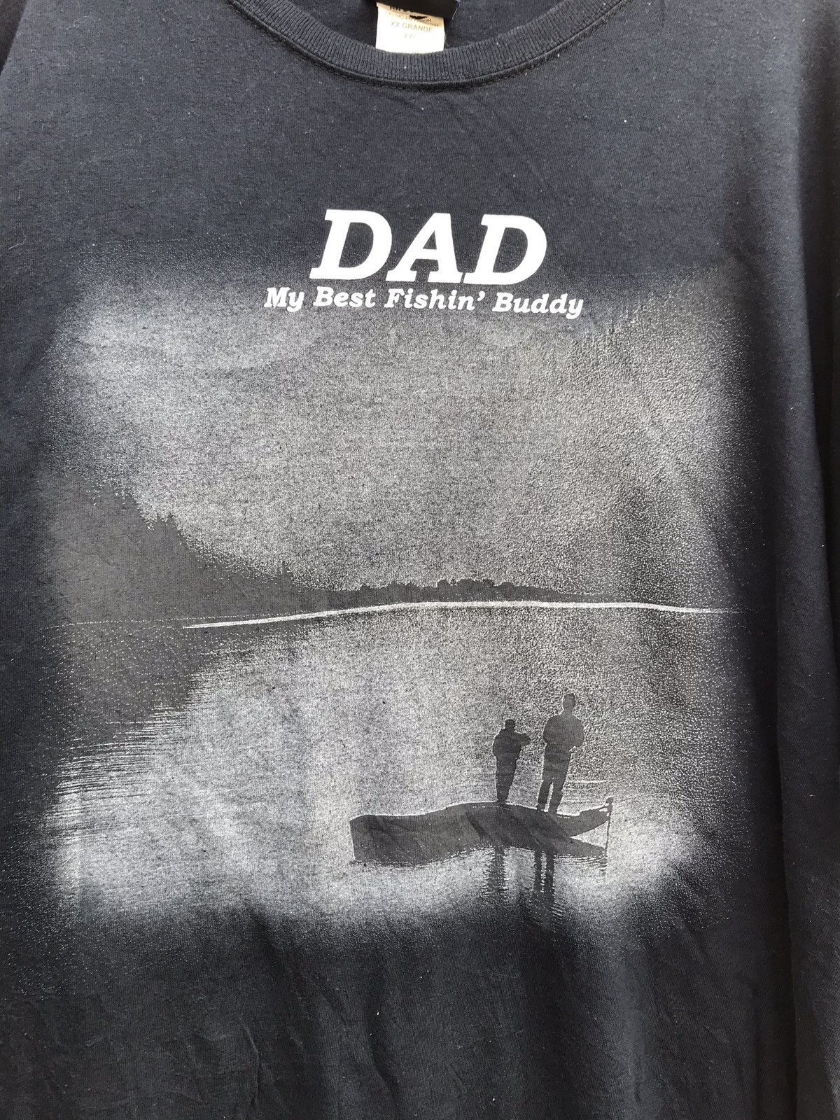 Beauty Beast × Vintage Dad my best fishing buddy shortsleeved T-shirt Size US XXL / EU 58 / 5 - 6 Thumbnail