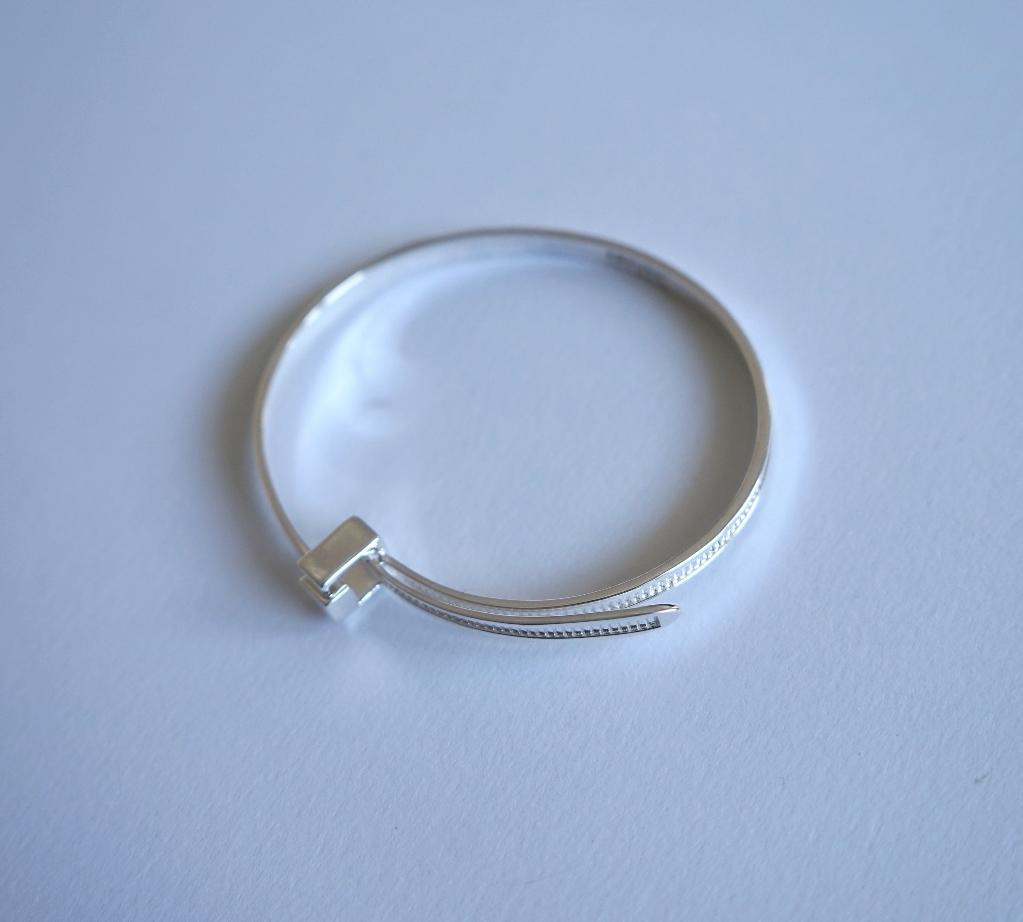 Ambush Zip Tie Bracelet Silver Size 1