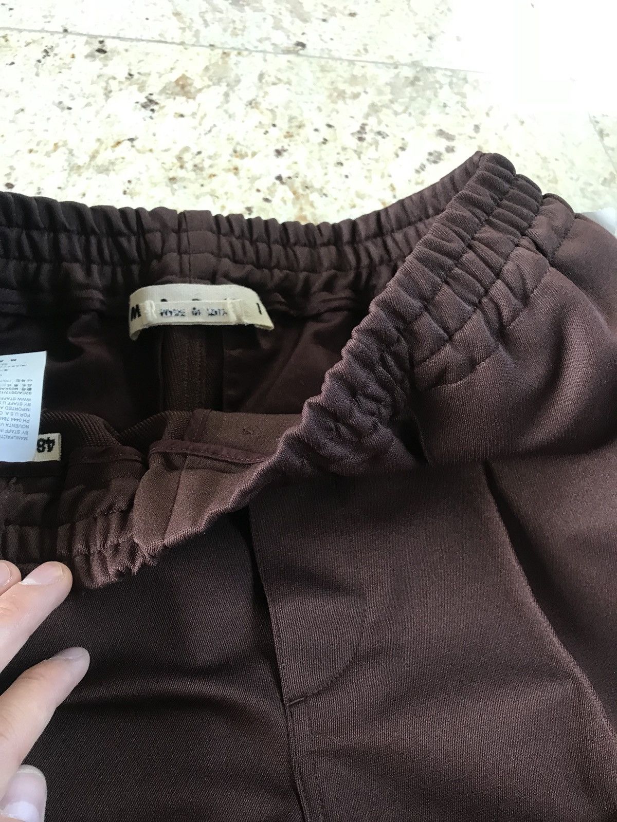 Marni Casual Burgundy Lux Pants (without tags) Size US 32 / EU 48 - 13 Thumbnail