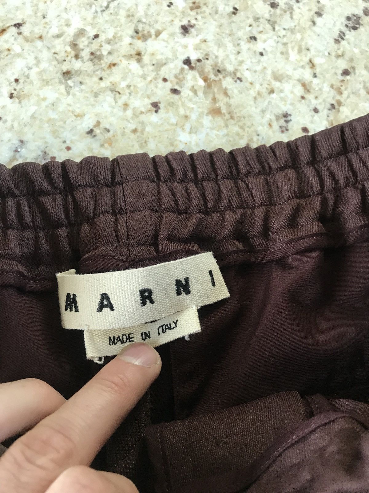 Marni Casual Burgundy Lux Pants (without tags) Size US 32 / EU 48 - 15 Thumbnail