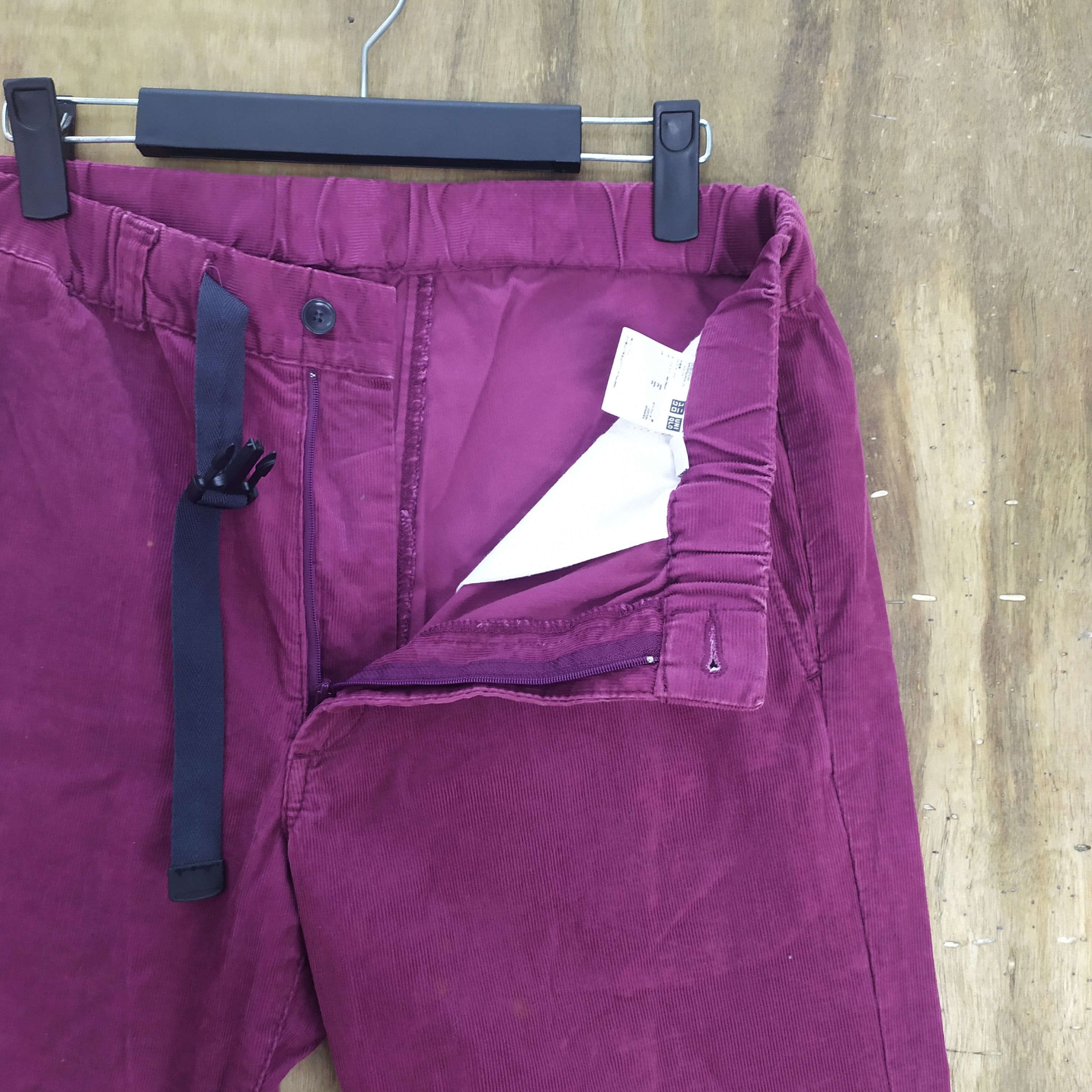 Japanese Brand × Purple JAPANESE BRAND PURPLE CORDUROY CARGO PANTS Size US 29 - 10 Thumbnail