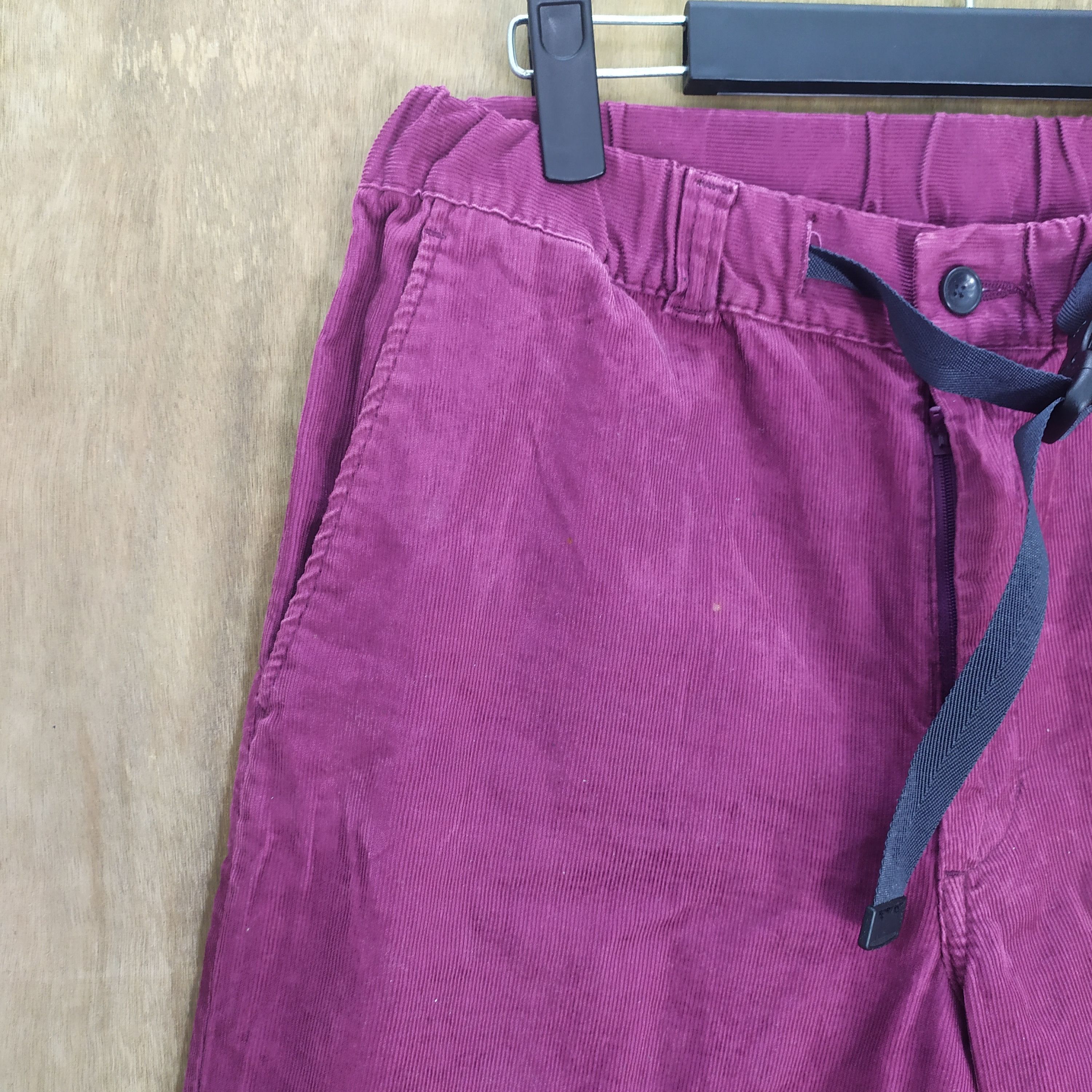 Japanese Brand × Purple JAPANESE BRAND PURPLE CORDUROY CARGO PANTS Size US 29 - 3 Thumbnail