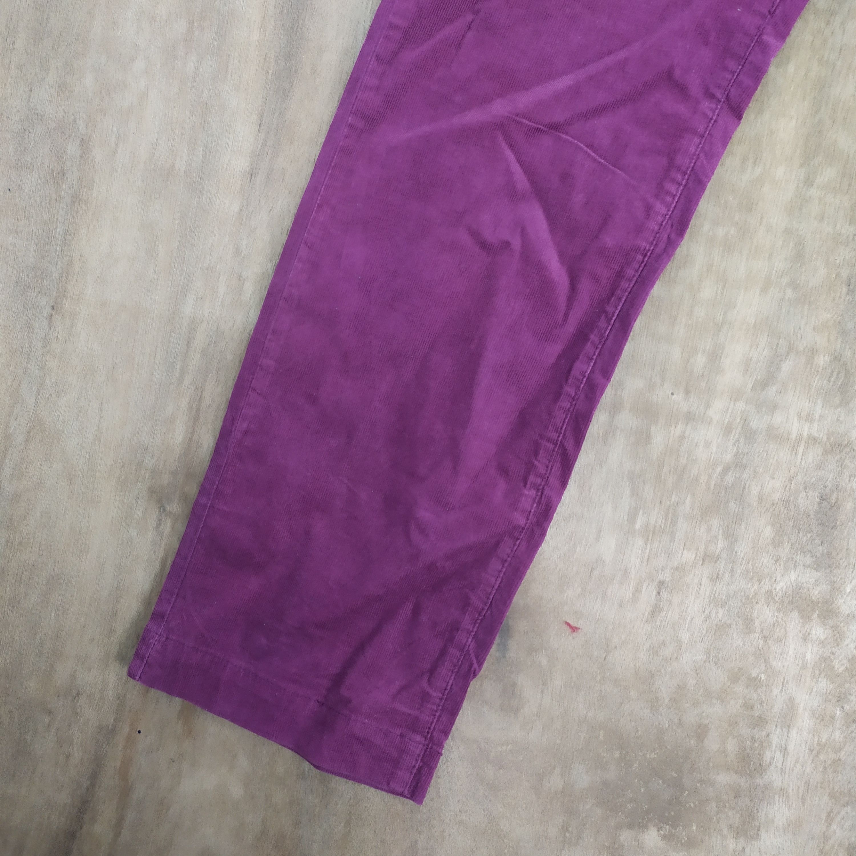 Japanese Brand × Purple JAPANESE BRAND PURPLE CORDUROY CARGO PANTS Size US 29 - 5 Thumbnail