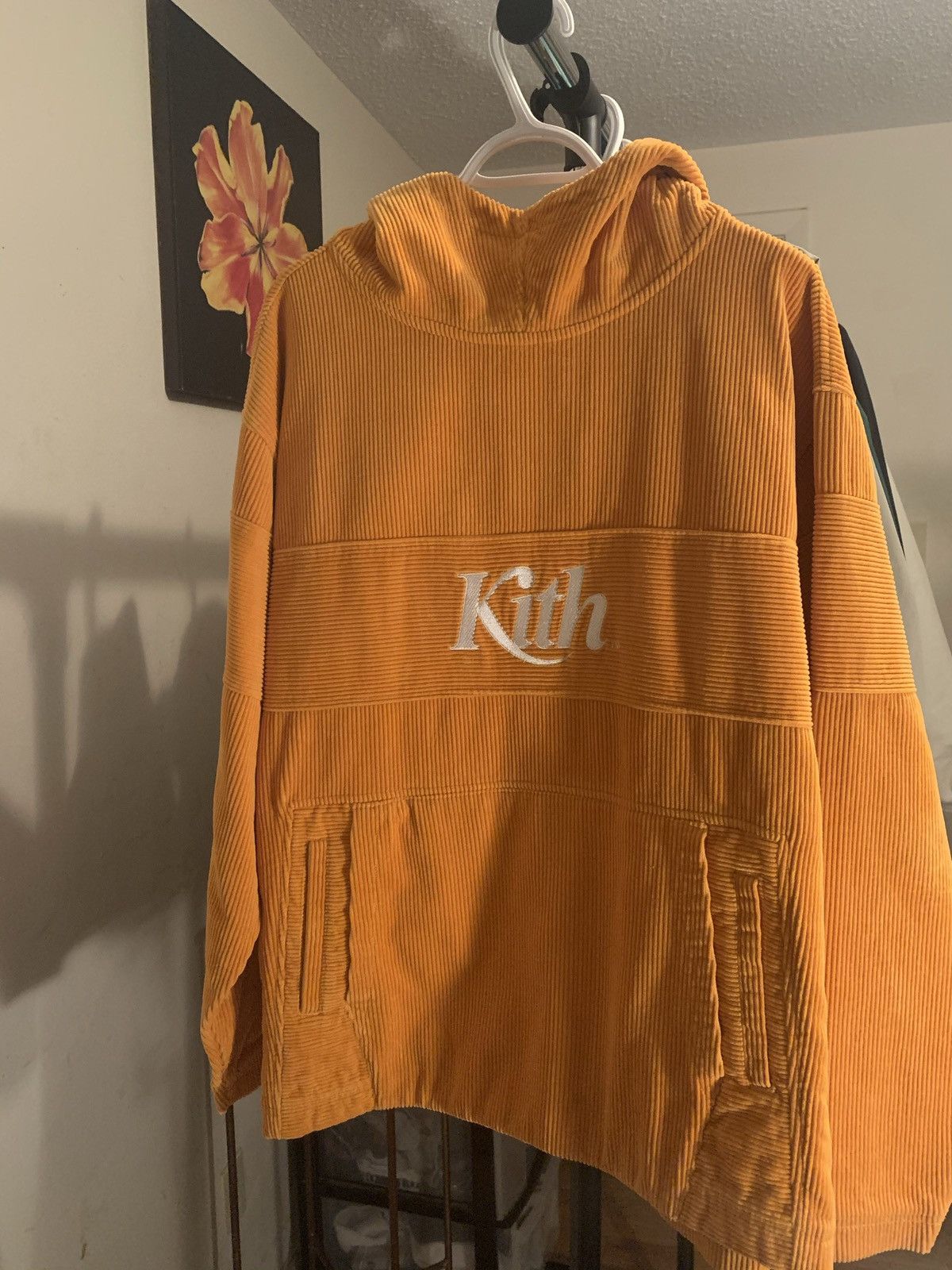 Kith Corduroy Double Pocket Hoodie Grailed